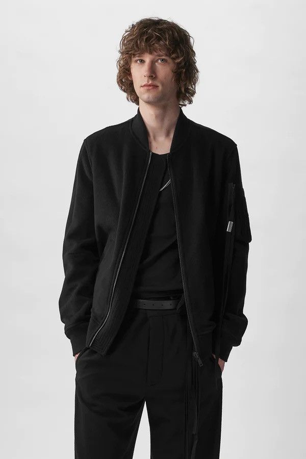 Ann Demeulemeester Ann Demeulemeester fw 2021 black cashmere wool bombers S Size US S / EU 44-46 / 1 - 12 Thumbnail