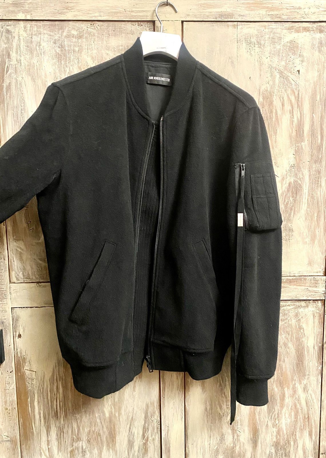 Ann Demeulemeester Ann Demeulemeester fw 2021 black cashmere wool bombers S Size US S / EU 44-46 / 1 - 6 Thumbnail