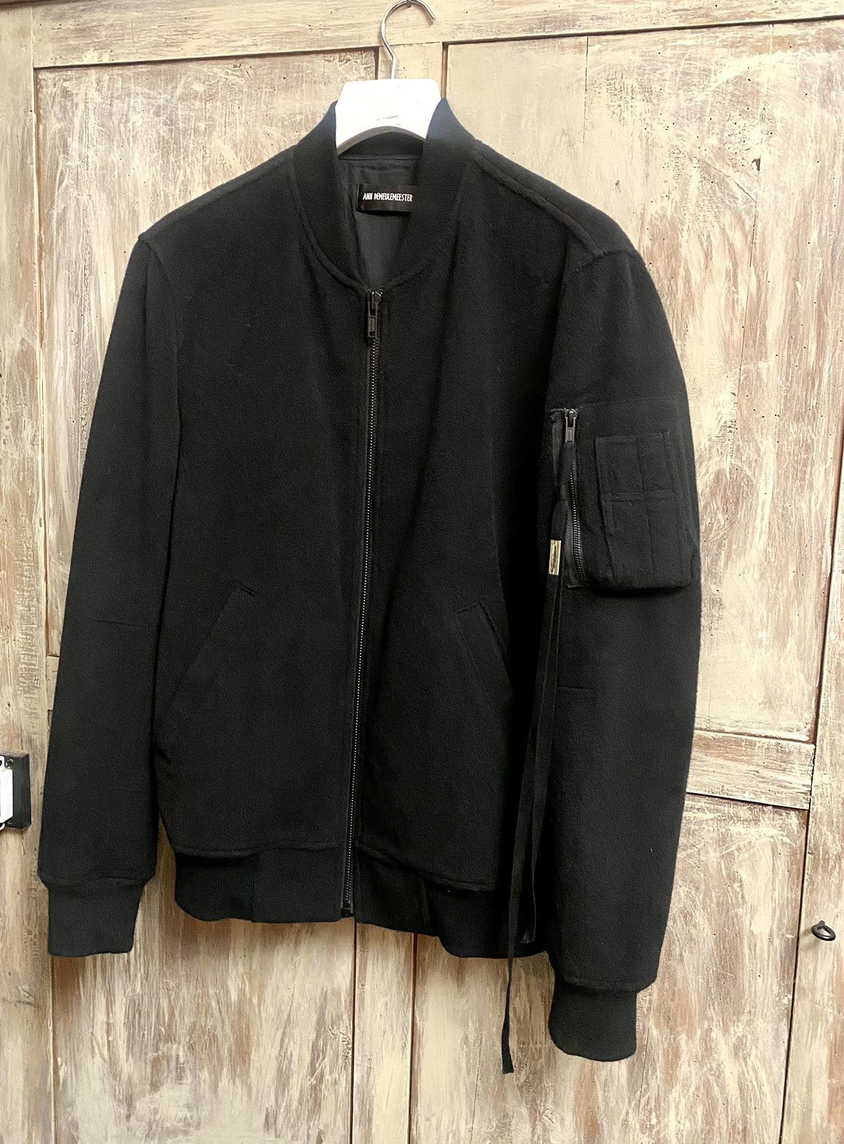 Ann Demeulemeester Ann Demeulemeester fw 2021 black cashmere wool bombers S Size US S / EU 44-46 / 1 - 11 Thumbnail