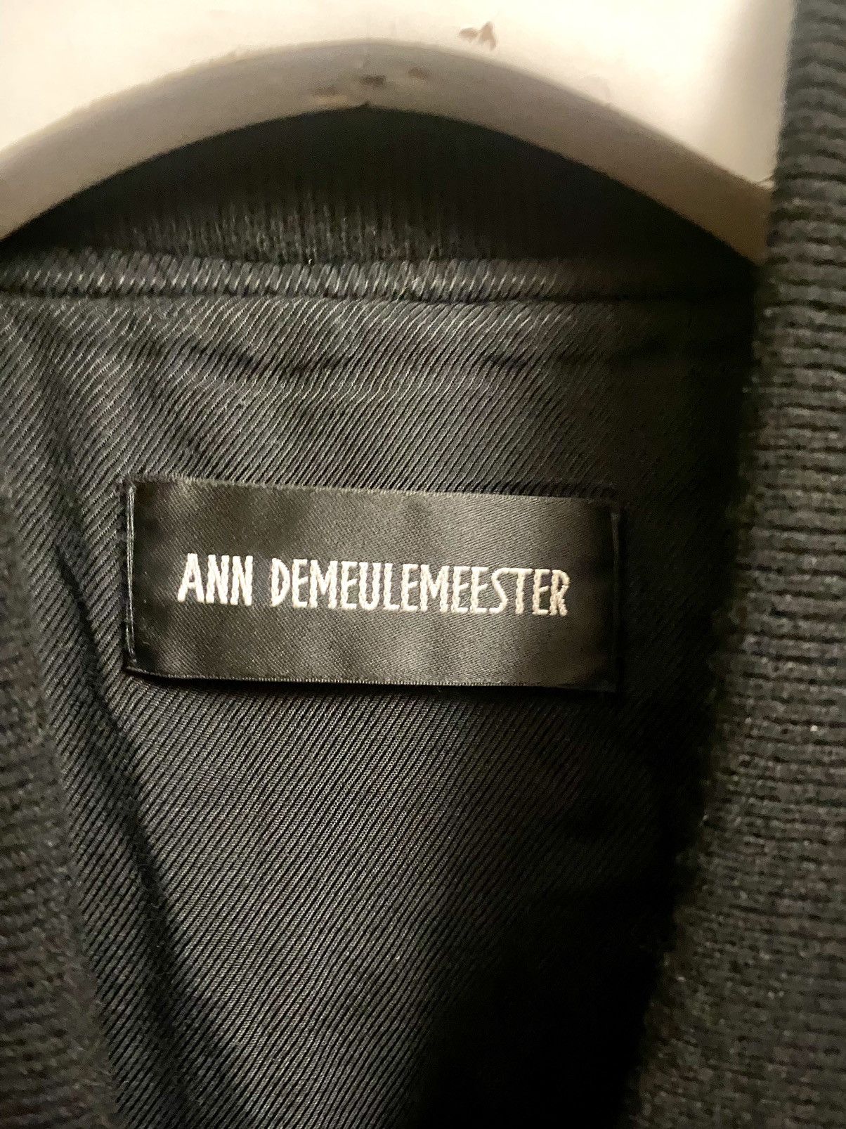 Ann Demeulemeester Ann Demeulemeester fw 2021 black cashmere wool bombers S Size US S / EU 44-46 / 1 - 2 Thumbnail