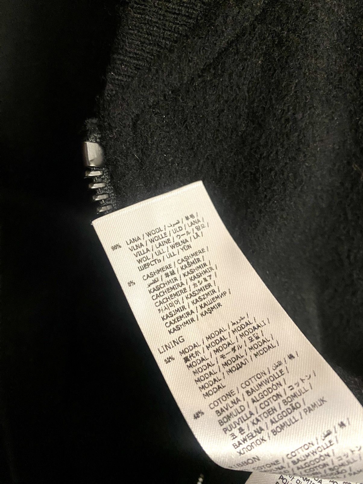 Ann Demeulemeester Ann Demeulemeester fw 2021 black cashmere wool bombers S Size US S / EU 44-46 / 1 - 4 Thumbnail