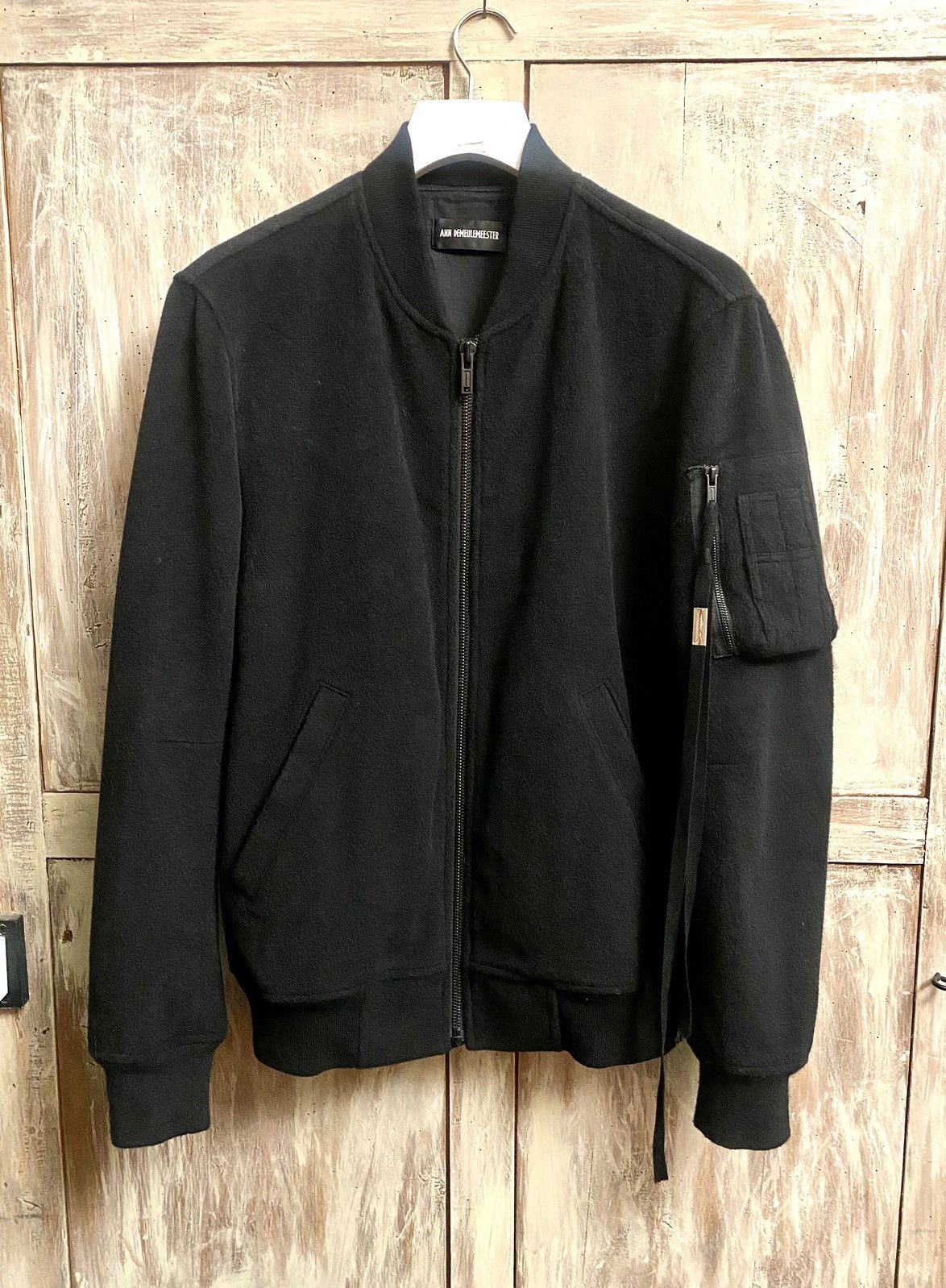 Ann Demeulemeester Ann Demeulemeester fw 2021 black cashmere wool bombers S Size US S / EU 44-46 / 1 - 9 Thumbnail