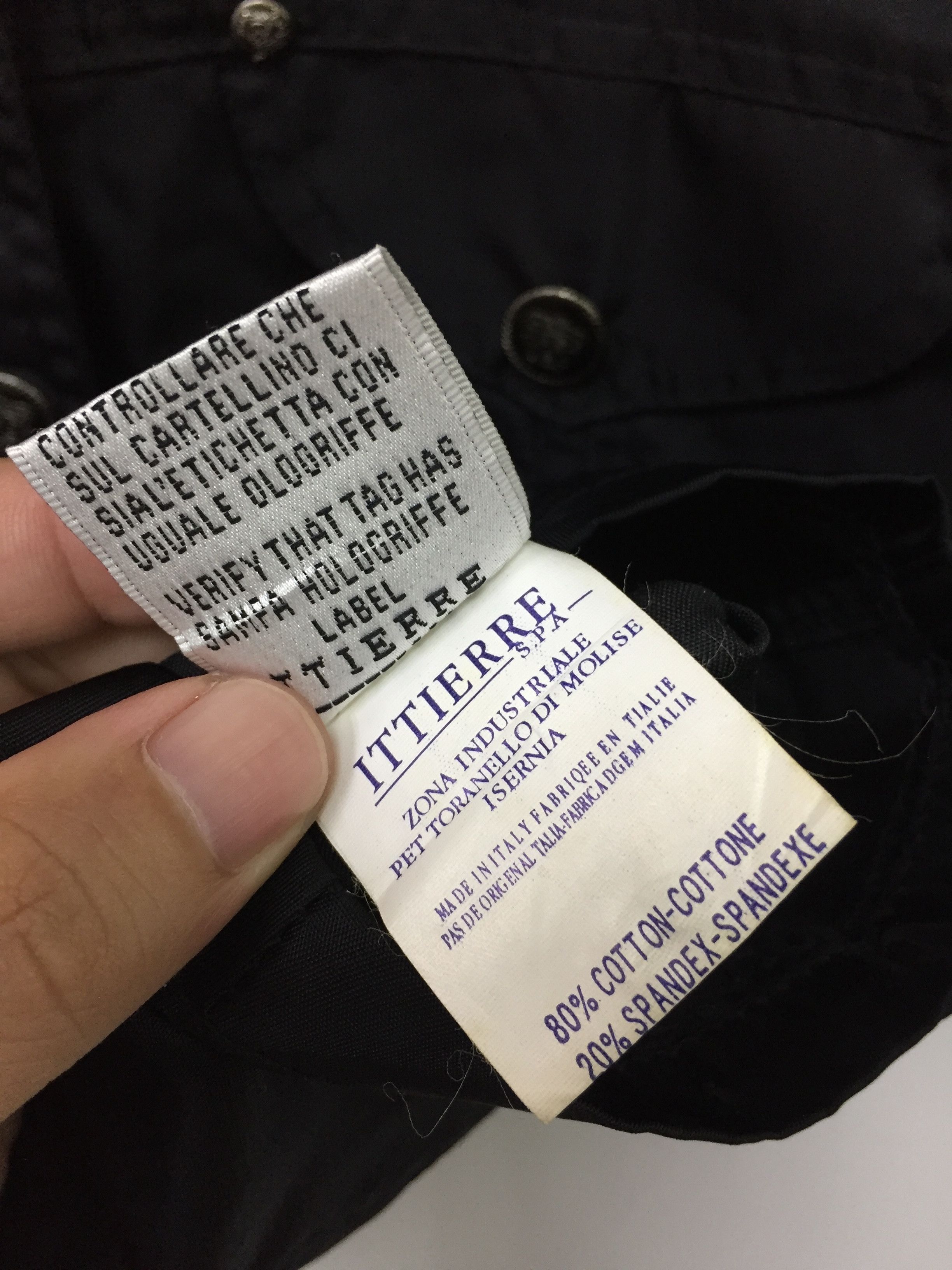 Versace × Versace Jeans Couture × Vintage 90s Embroidered logo medusa Head snap button vest Size XS / US 0-2 / IT 36-38 - 10 Thumbnail