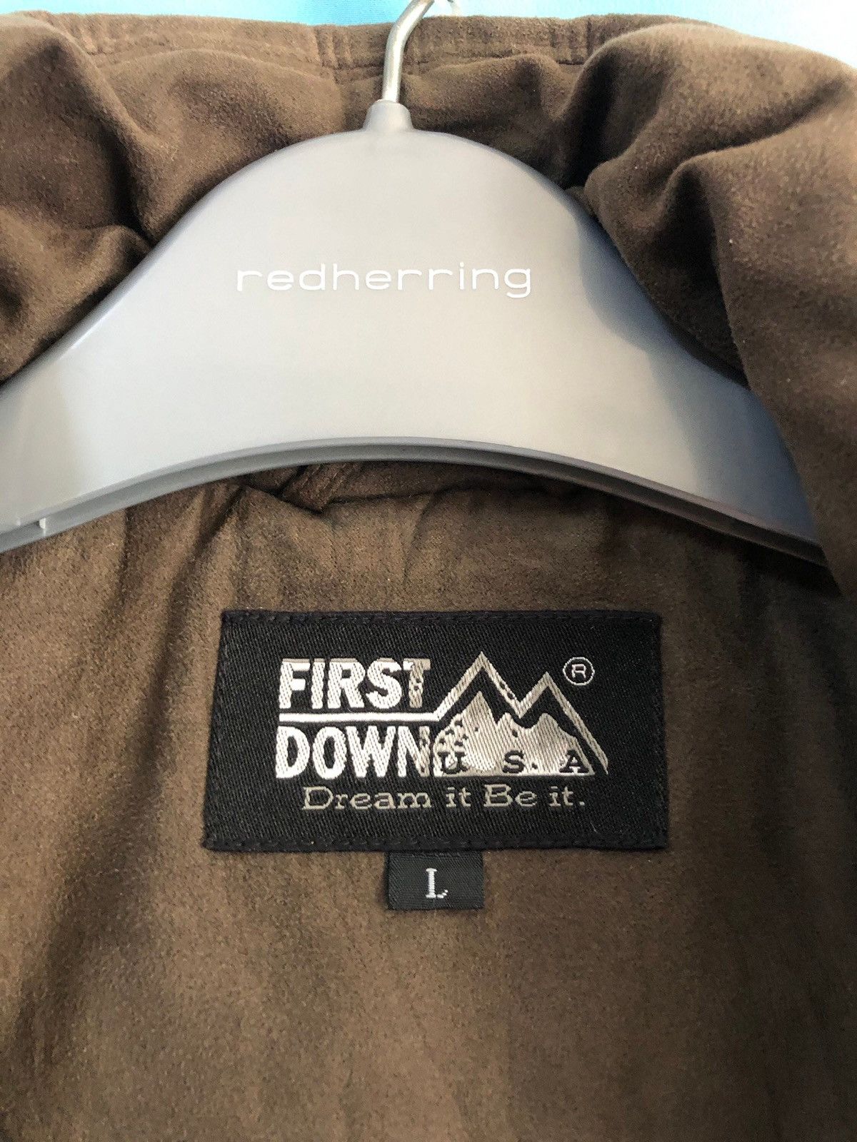 Japanese Brand First down zipper #1734 Size US L / EU 52-54 / 3 - 6 Thumbnail