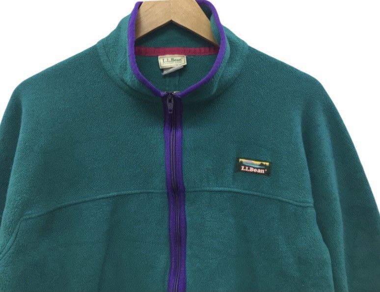 L.L. Bean 90's Made in USA Fleece jacket rare color Size US M / EU 48-50 / 2 - 4 Thumbnail