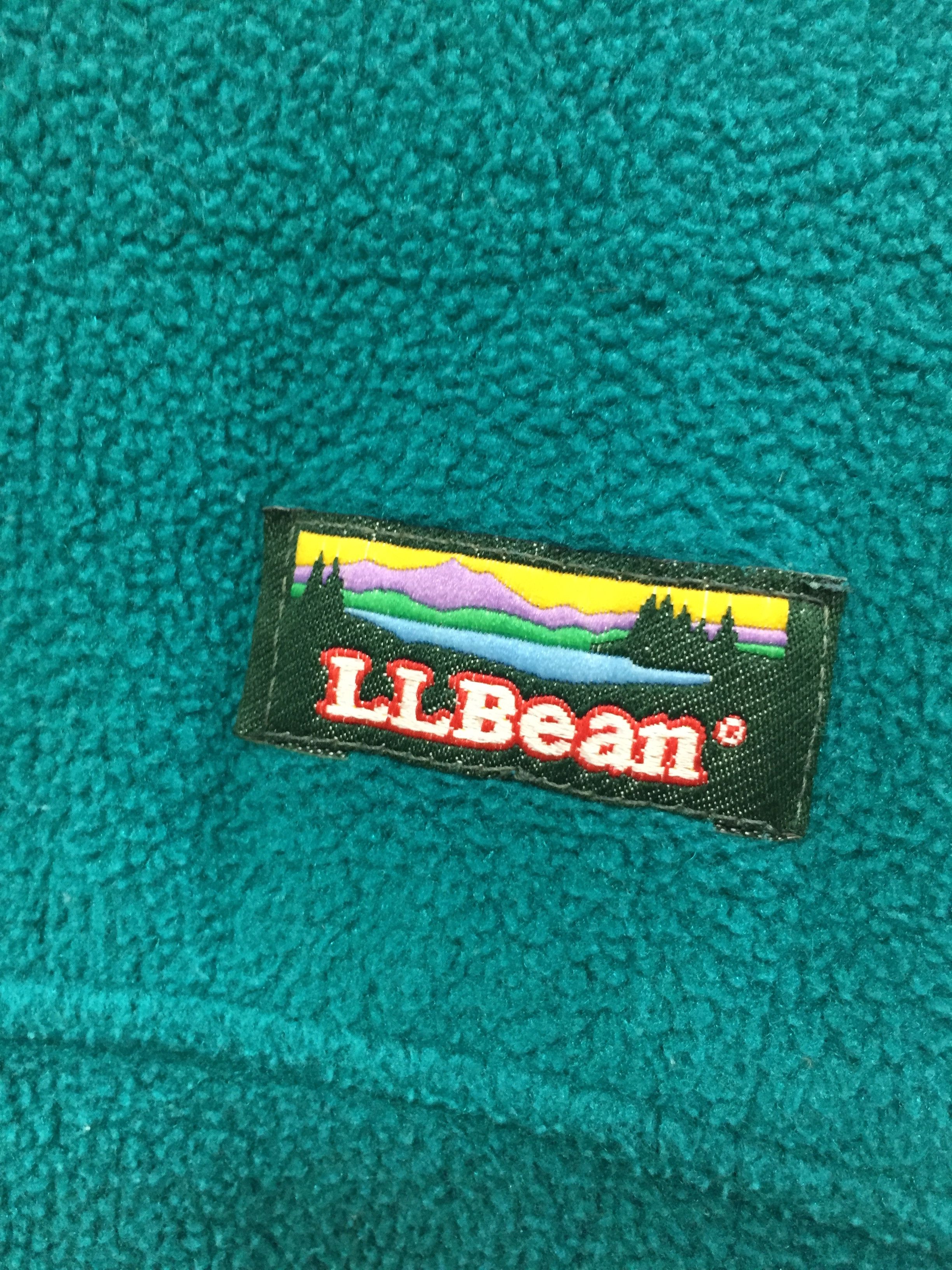 L.L. Bean 90's Made in USA Fleece jacket rare color Size US M / EU 48-50 / 2 - 6 Thumbnail