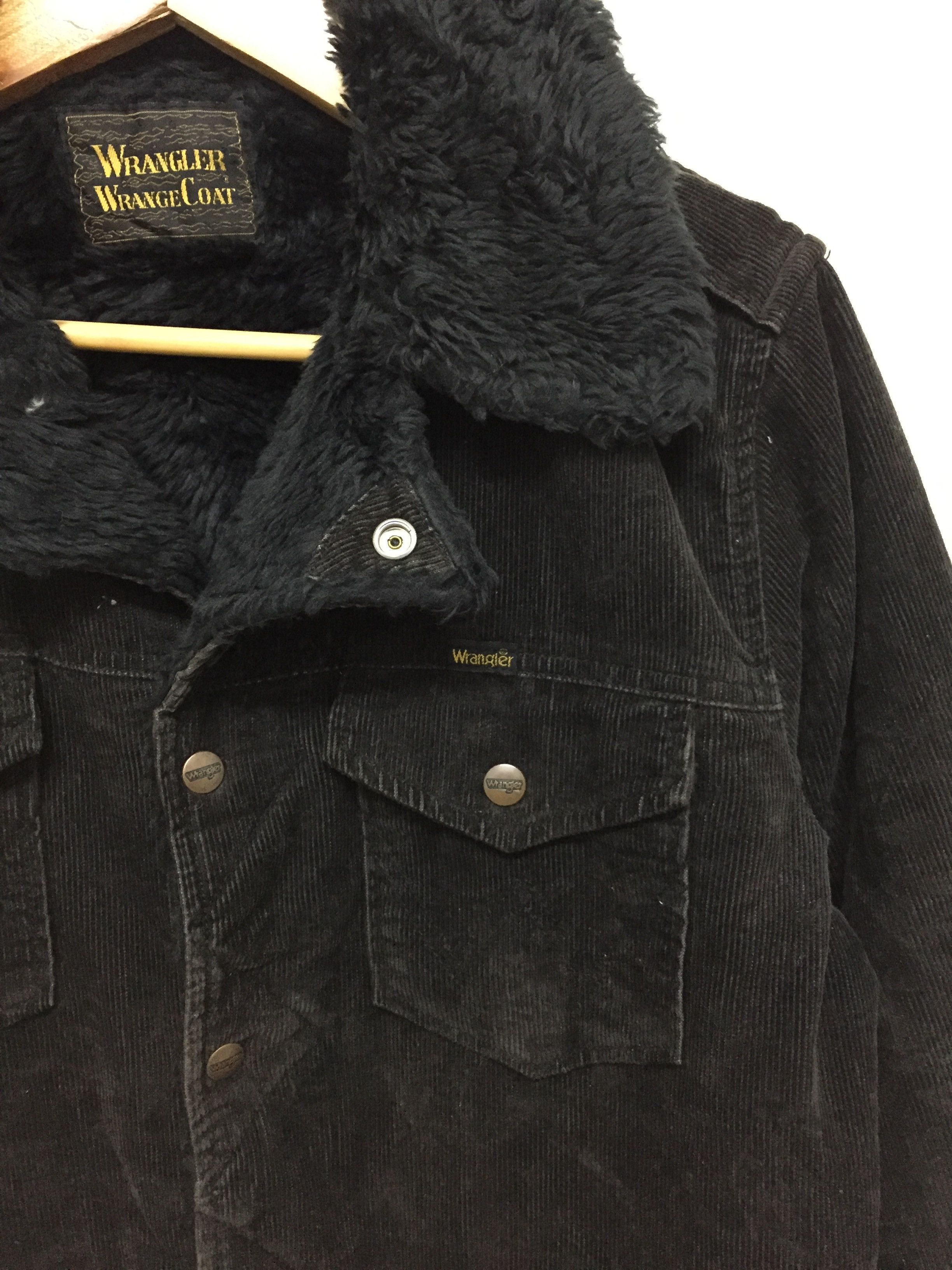 Wrangler 1990s Corduroy Sherpa Jacket winter Size US M / EU 48-50 / 2 - 5 Thumbnail