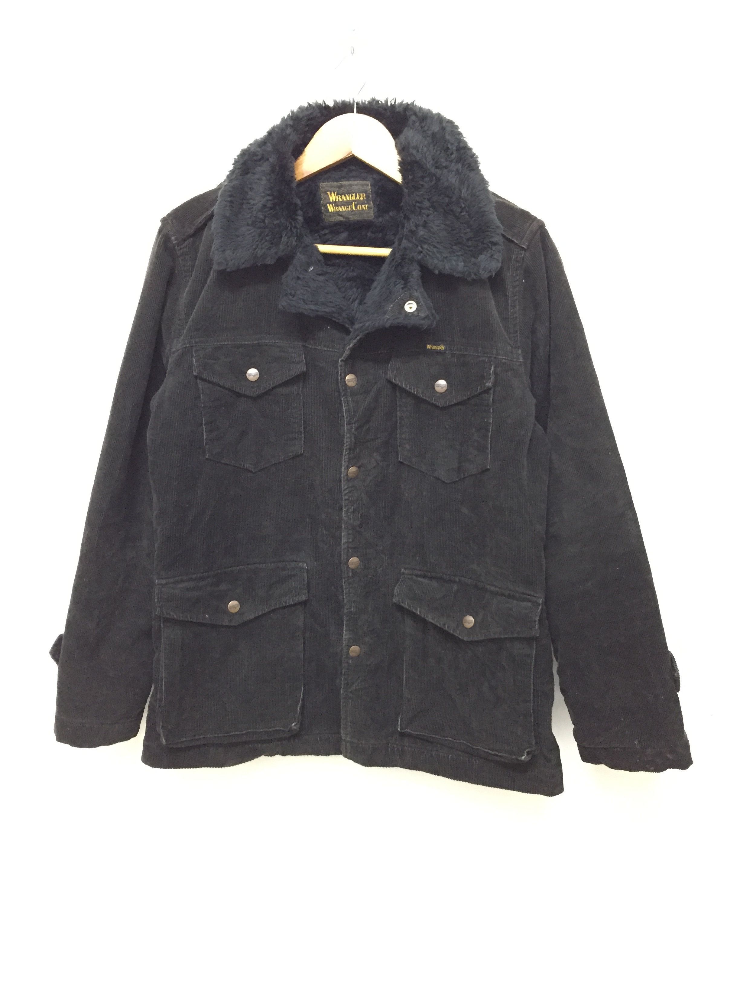 Wrangler 1990s Corduroy Sherpa Jacket winter Size US M / EU 48-50 / 2 - 1 Thumbnail