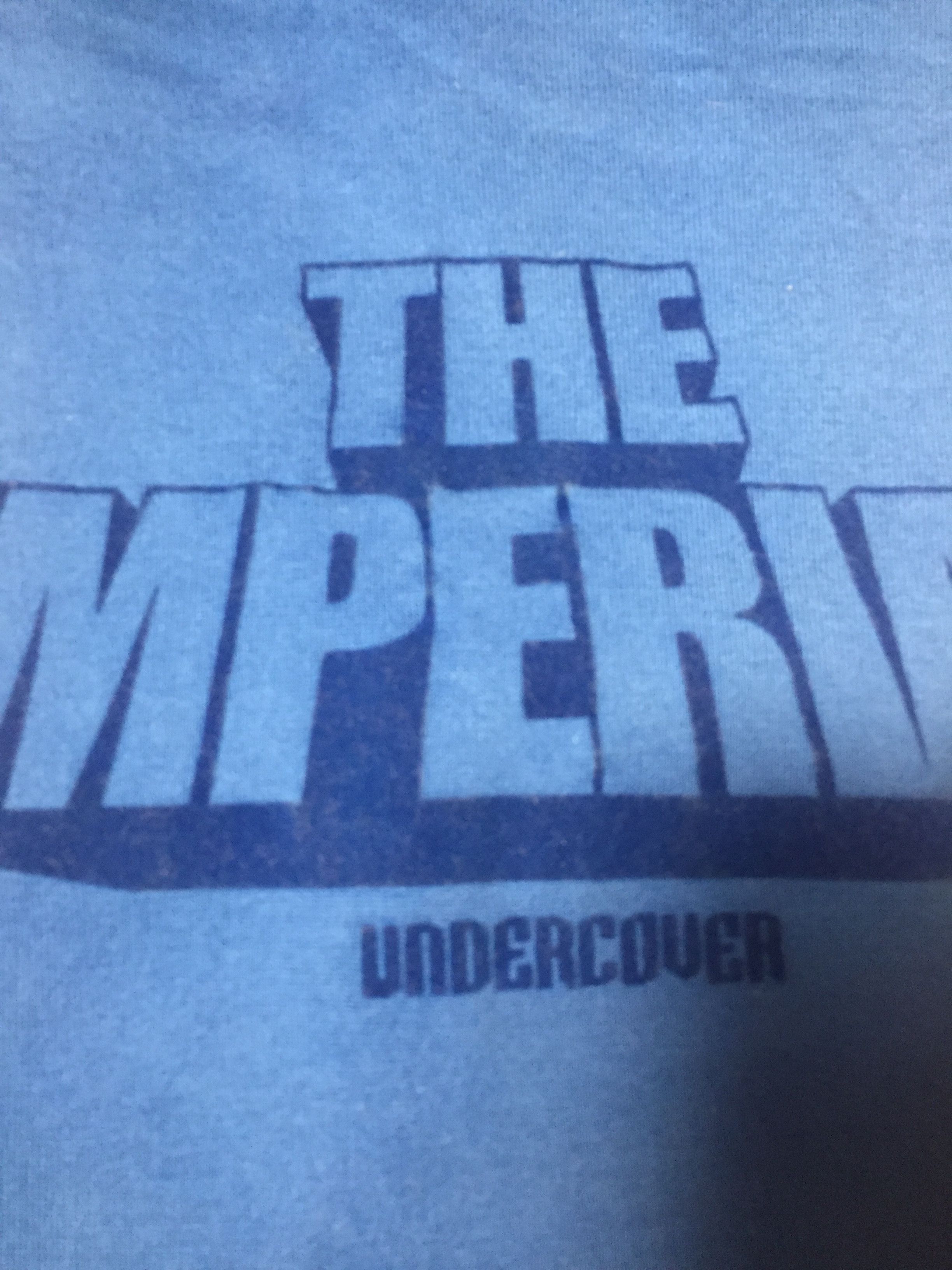 Undercover FW2000 Undercover The Imperial Blue Medium Star Wars Size US M / EU 48-50 / 2 - 2 Thumbnail