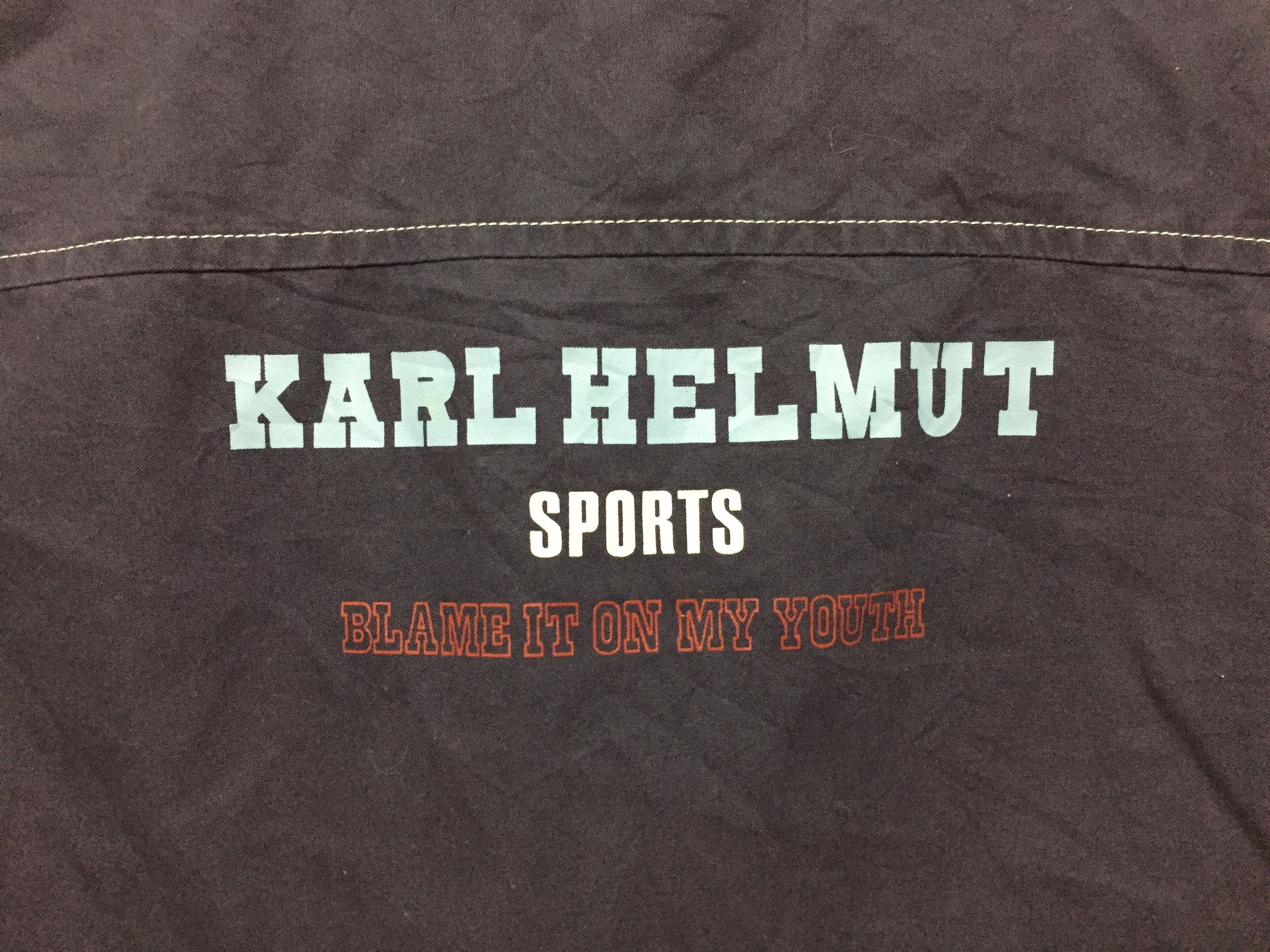 Japanese Brand Vtg KARL HELMUT vest Patch spell out Jacket Size US L / EU 52-54 / 3 - 9 Thumbnail