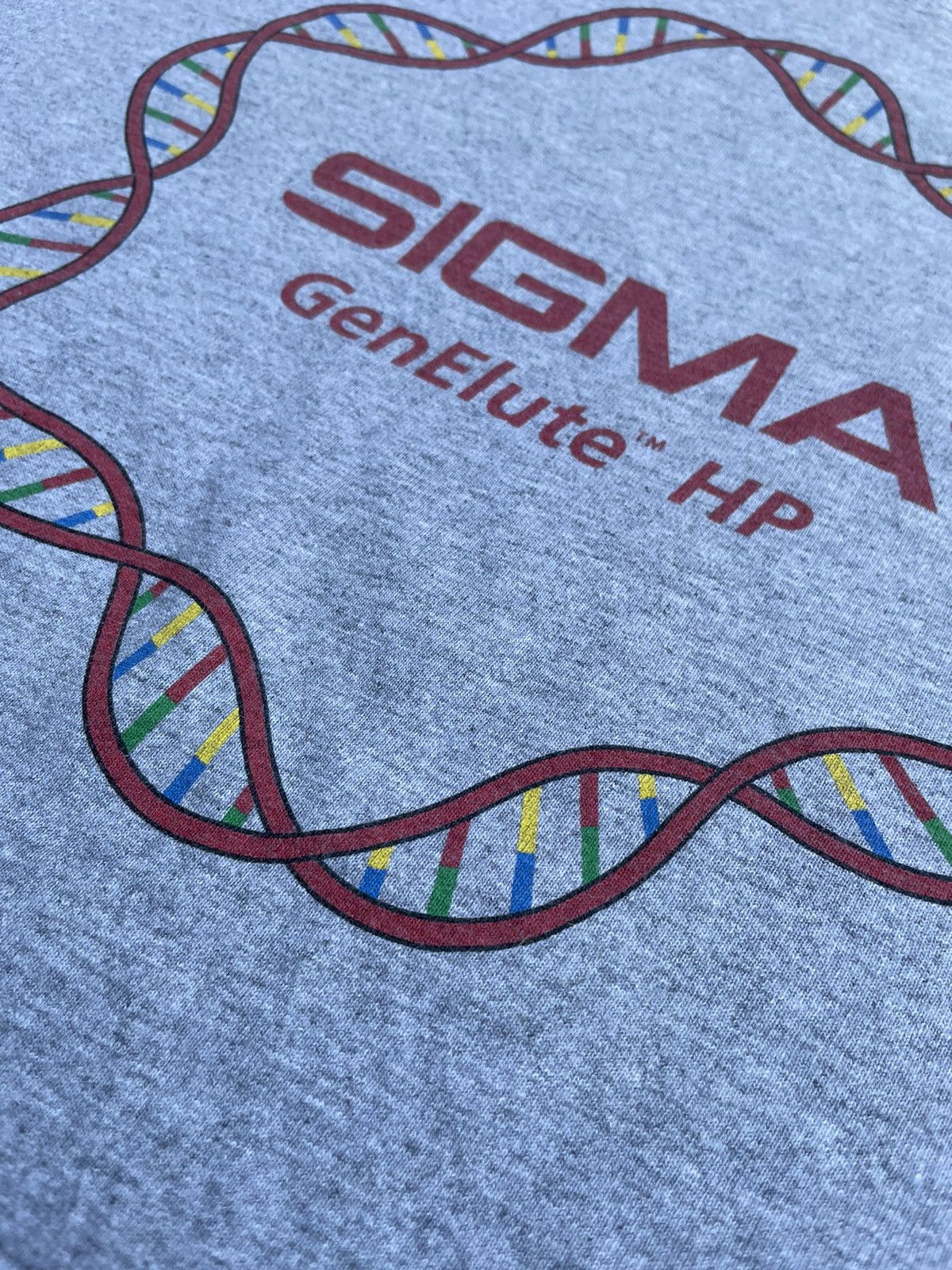 Anvil Vintage Sigma Genelute HP Ringger Tshirt Size US M / EU 48-50 / 2 - 9 Thumbnail