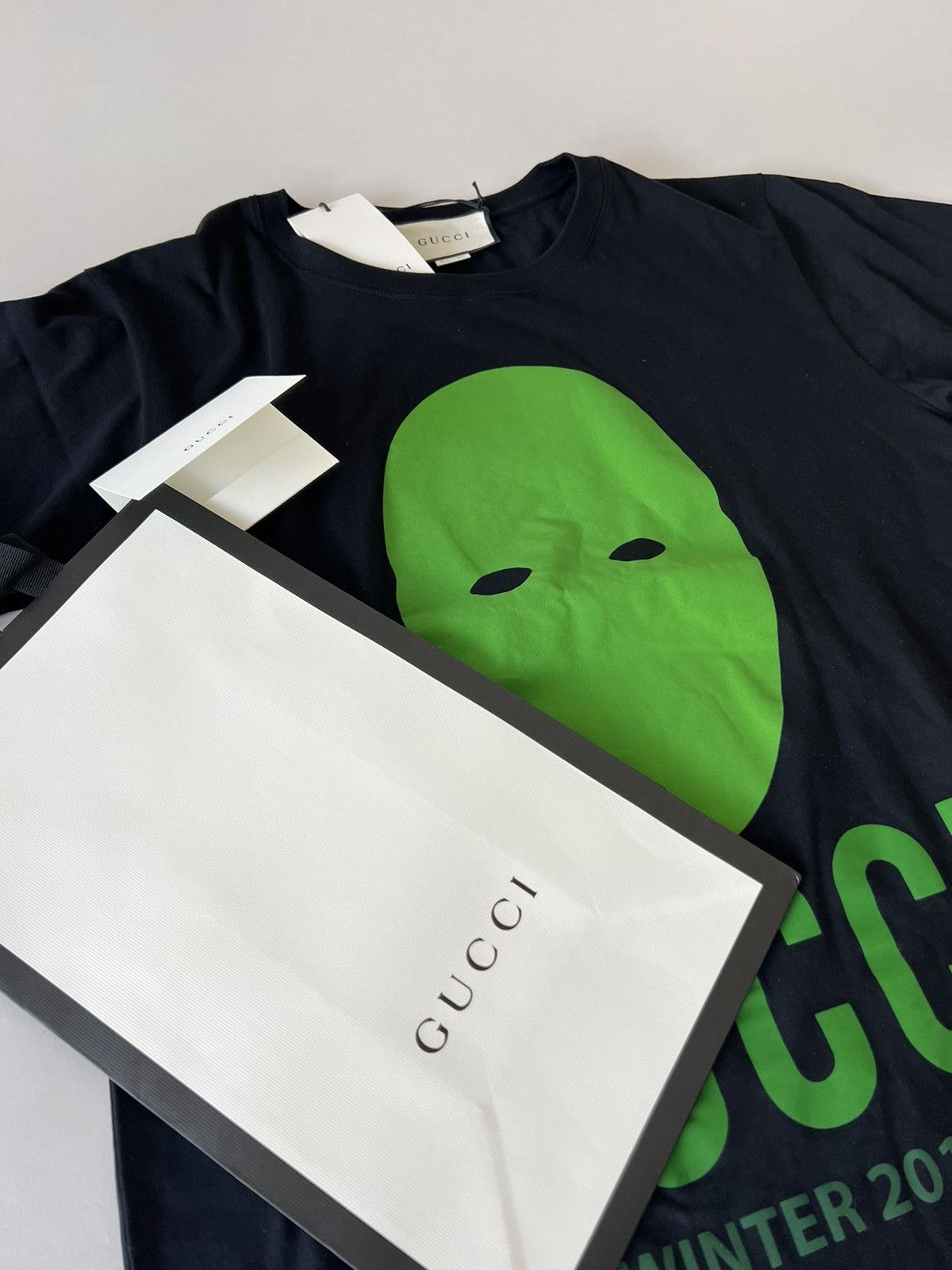 Gucci Gucci Black Mask T-Shirt Size US M / EU 48-50 / 2 - 6 Thumbnail