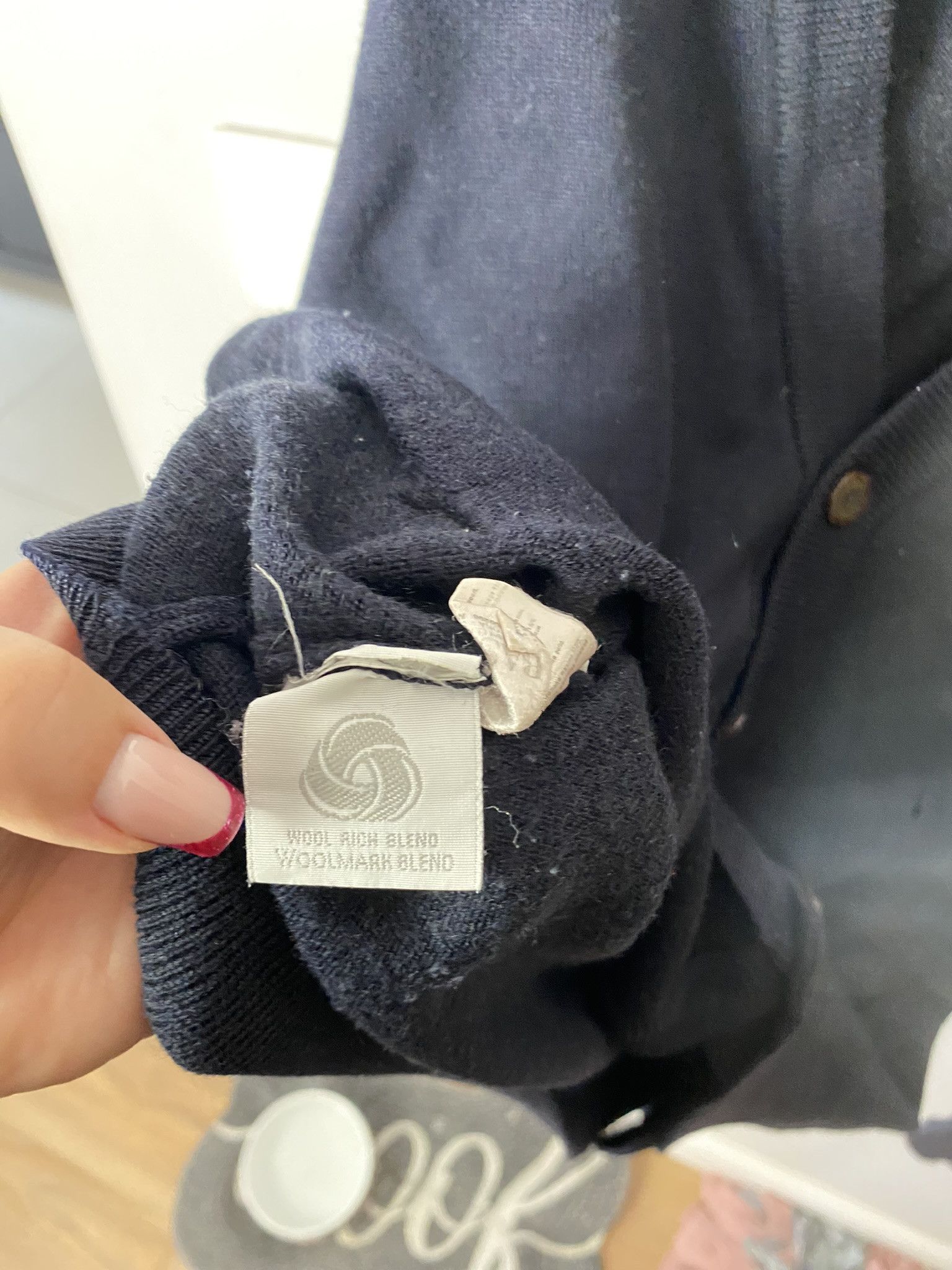 Lacoste × Vintage Lacoste vintage cardigan sweater knitwear wool Size US XXL / EU 58 / 5 - 3 Thumbnail
