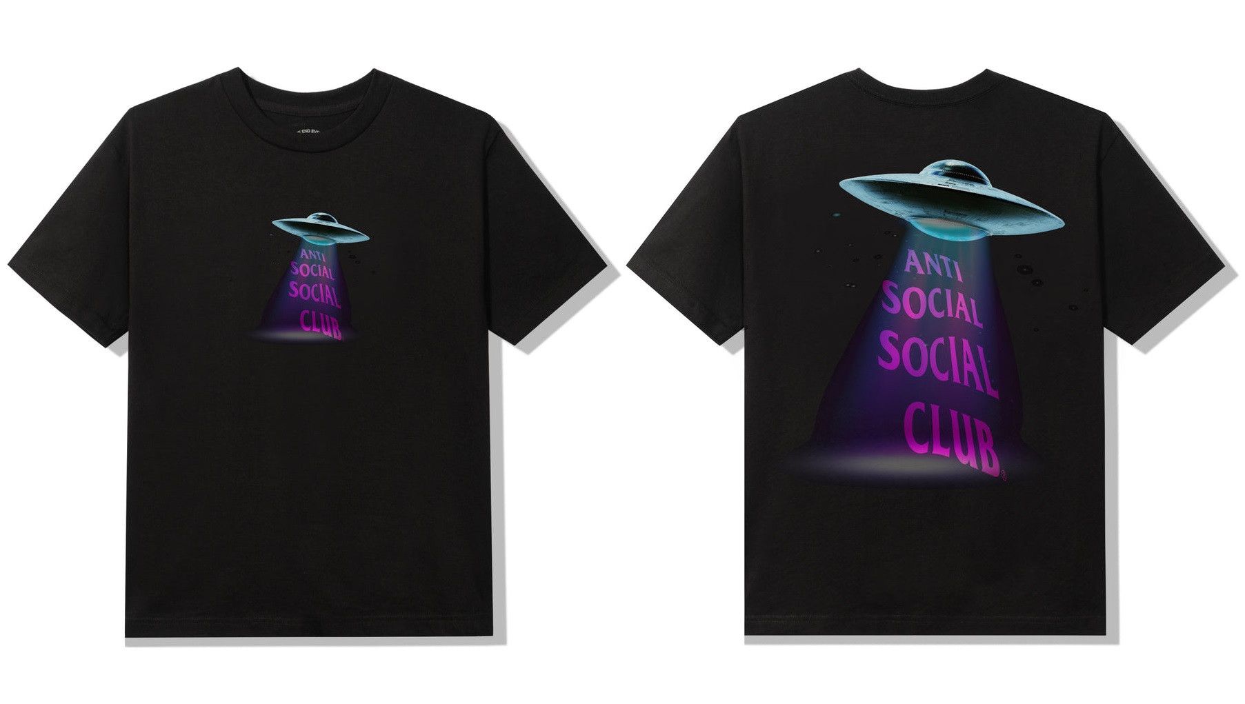 Anti Social Social Club DS AW21 Purple ASSC Thoughts Black Tee BAPE KITH KAWS VLONE Size US S / EU 44-46 / 1 - 6 Thumbnail