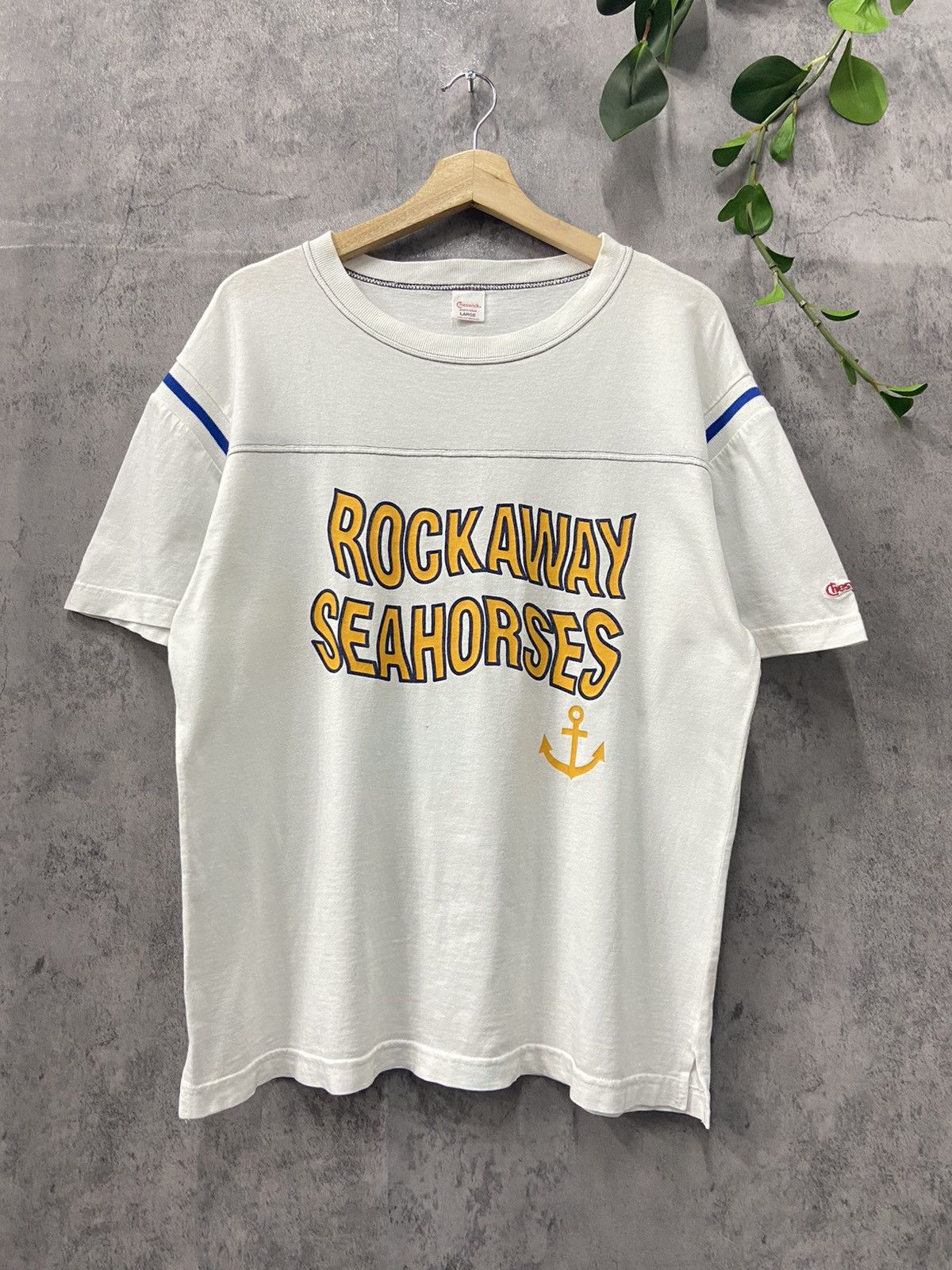 Sugar Cane × Toyo Enterprises × Vintage Vintage 90’s Cheswick Rockaway Seahorses Tshirt Size US M / EU 48-50 / 2 - 1 Thumbnail