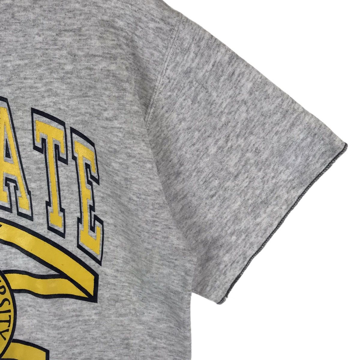 Vintage Vintage 80s Kent State University Short Sleeve Sweatshirt Size US M / EU 48-50 / 2 - 6 Thumbnail