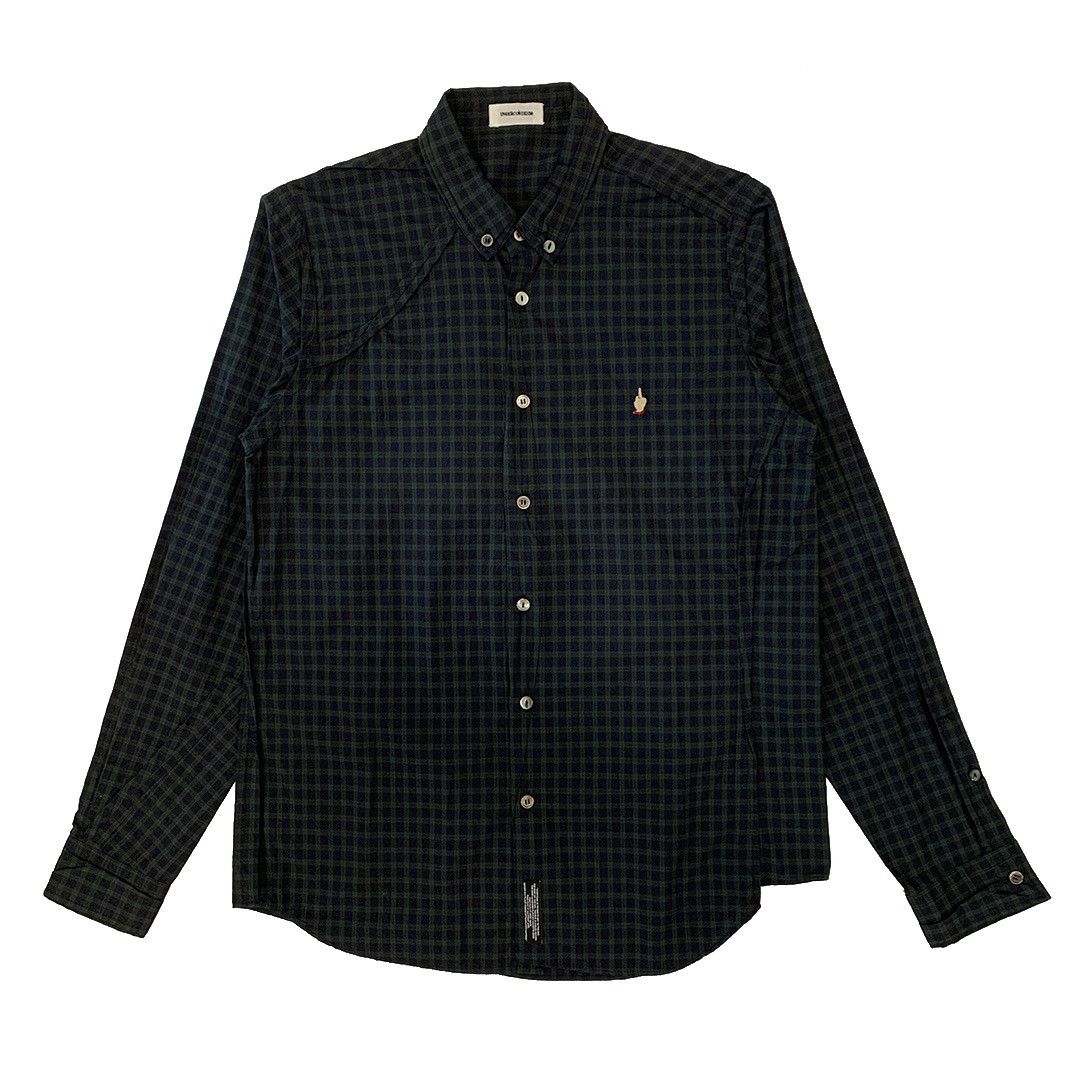 Undercover Undercover 13SS Middle Finger Button Up Size US M / EU 48-50 / 2 - 1 Thumbnail