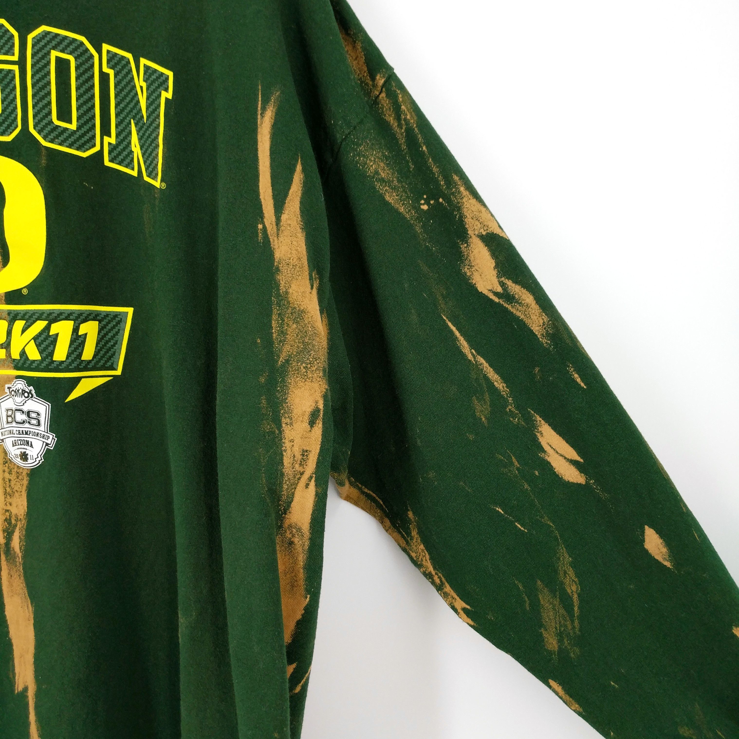 Nike NIKE Custom Oregon Ducks BCS 2K11 Championship T-Shirt Size US XXL / EU 58 / 5 - 6 Thumbnail