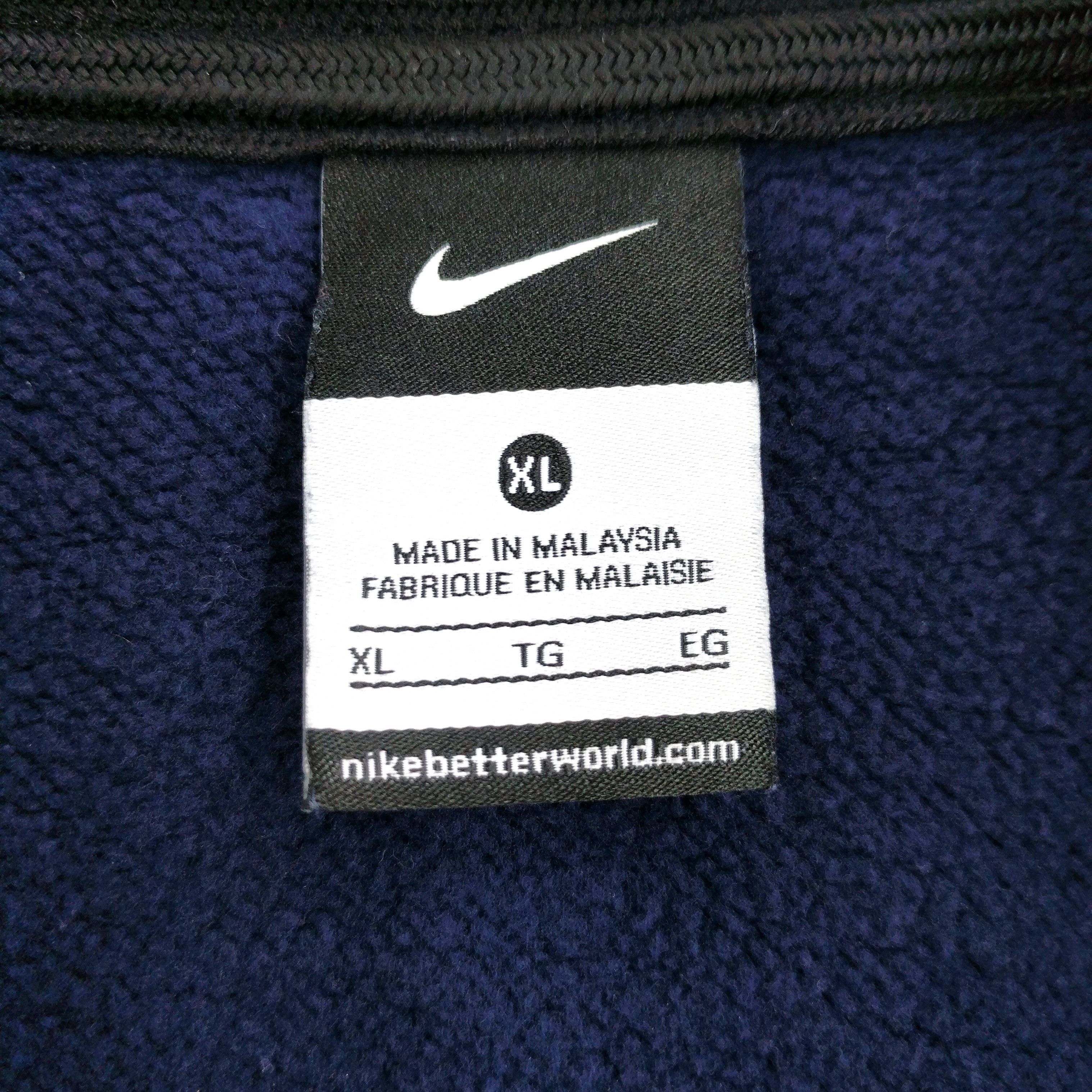 Nike NIKE Custom Hand Bleached Tie Dye Polar Plunge Sweatshirt Size US XL / EU 56 / 4 - 6 Thumbnail