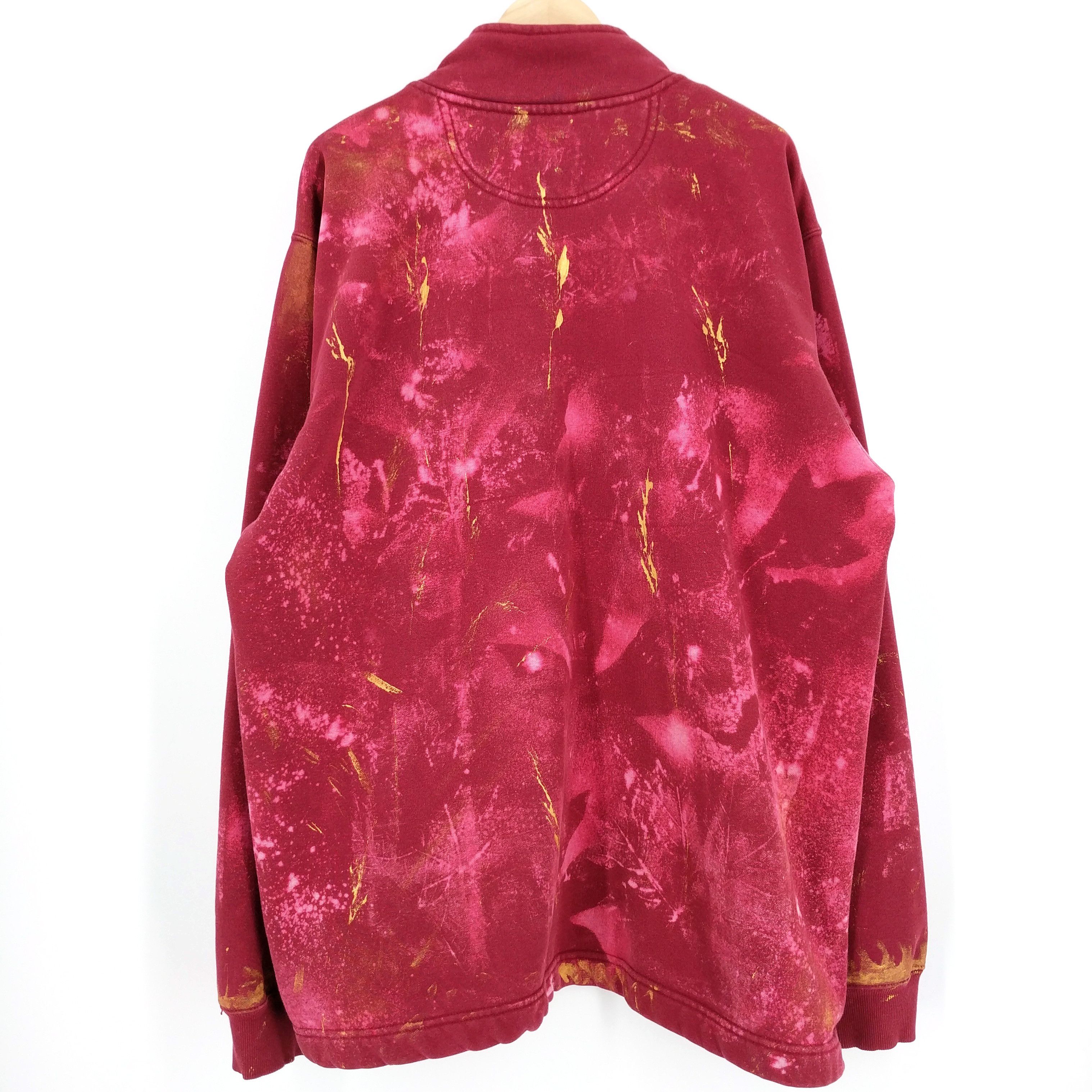 Carhartt Carhartt Custom Painted Hand Bleached Fleece Sweatshirt Size US XL / EU 56 / 4 - 6 Thumbnail