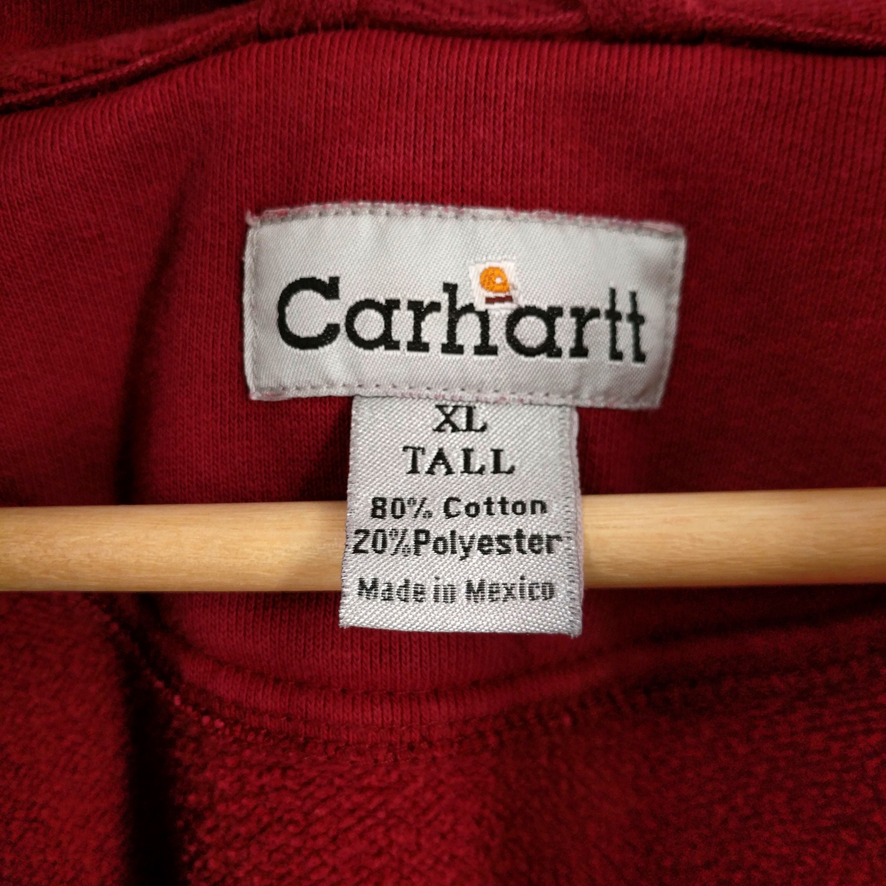 Carhartt Carhartt Custom Painted Hand Bleached Fleece Sweatshirt Size US XL / EU 56 / 4 - 8 Thumbnail