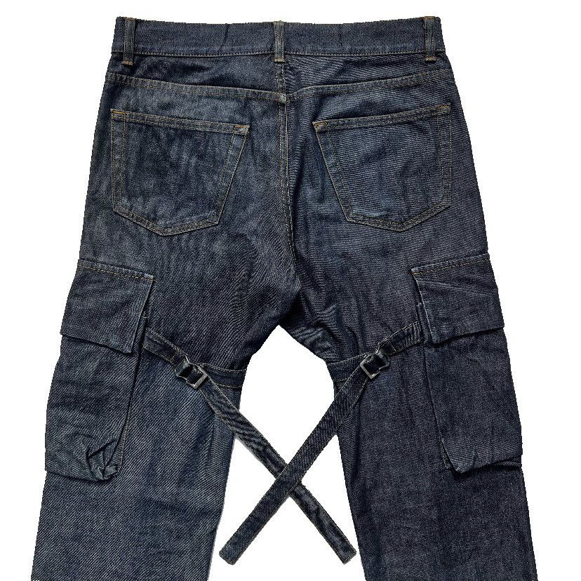 Helmut Lang Helmut Lang 2004S/S Bondage cargo Denim pants Size US 32 / EU 48 - 9 Thumbnail