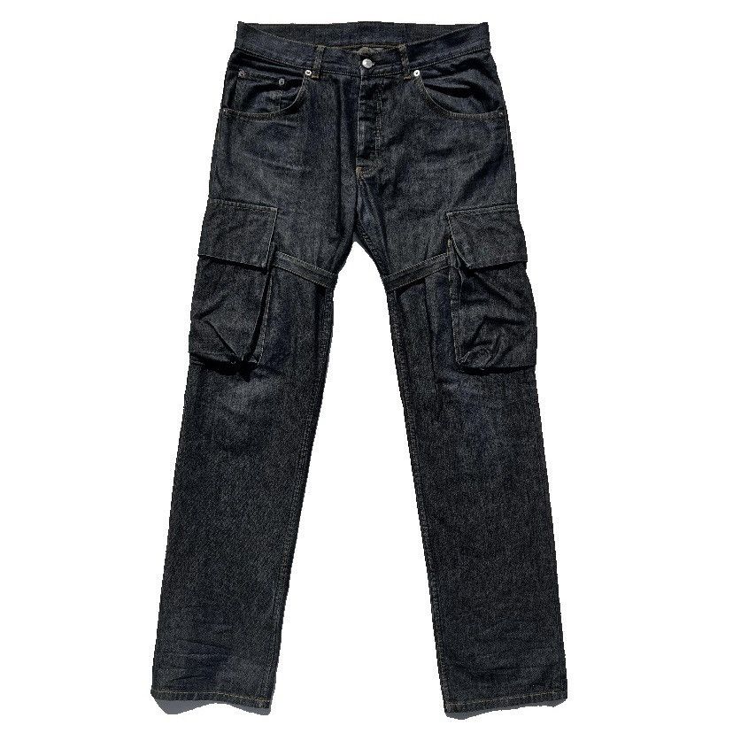 Helmut Lang Helmut Lang 2004S/S Bondage cargo Denim pants Size US 32 / EU 48 - 1 Thumbnail