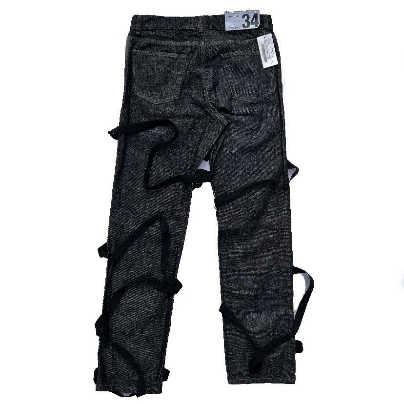 パンツ 1999aw HELMUT LANG bondage pants M Helmut Lang S/S 1999 Leg Wrap Bondage Trousers – Chaperone Store