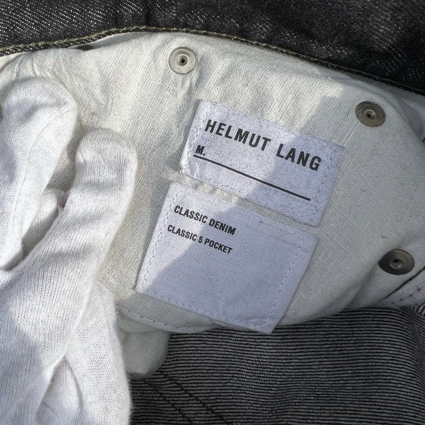Helmut Lang Helmut Lang SS04’ Raw Denim mummy Bondage Jeans Size US 34 / EU 50 - 10 Thumbnail