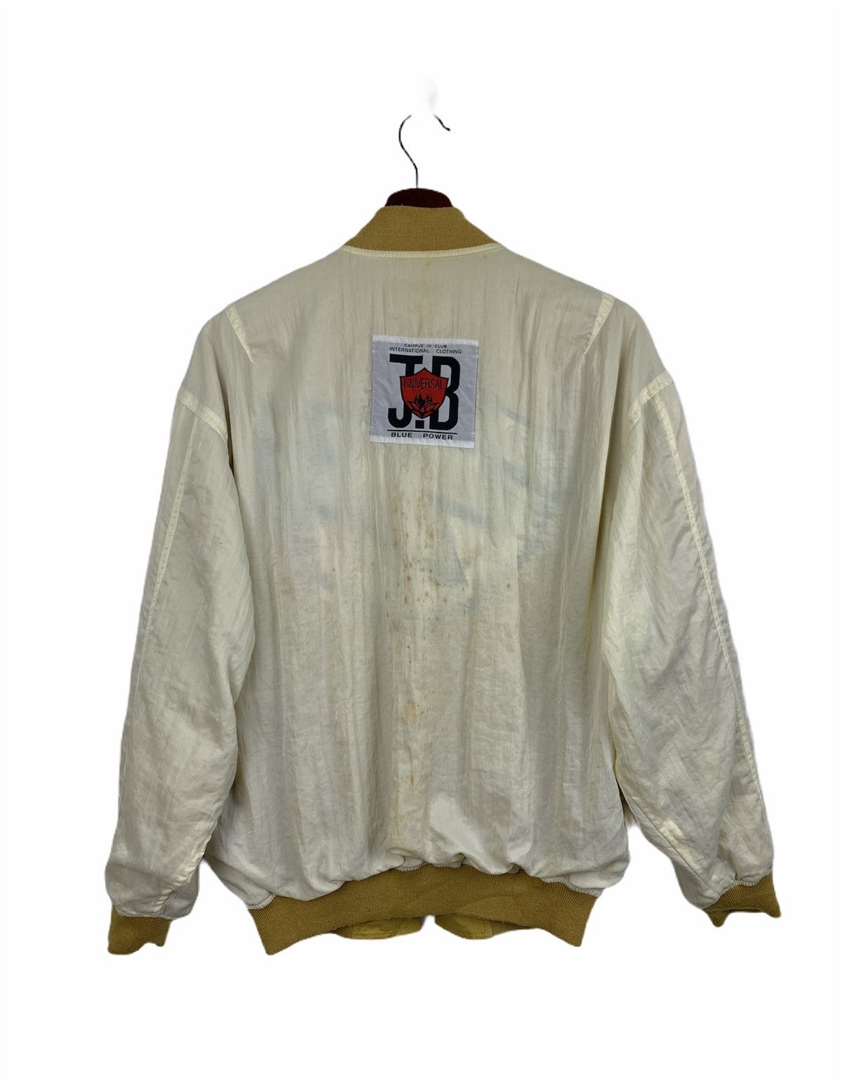 JB Classics × Universal Overall Chicago JBC CAMPUS Rare Reversible Patchwork Varsity Bomber Jacket Size US L / EU 52-54 / 3 - 5 Thumbnail