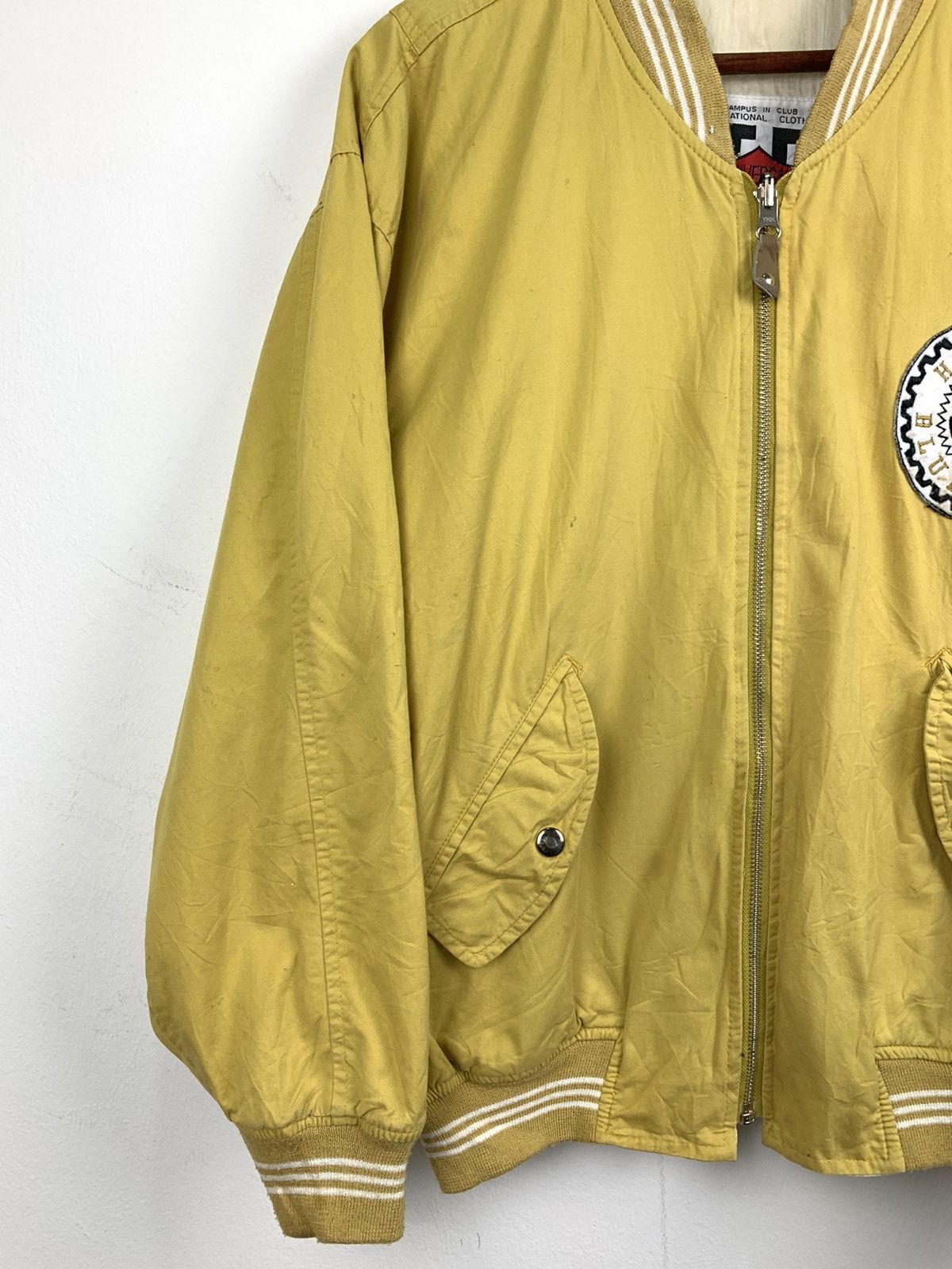 JB Classics × Universal Overall Chicago JBC CAMPUS Rare Reversible Patchwork Varsity Bomber Jacket Size US L / EU 52-54 / 3 - 7 Thumbnail