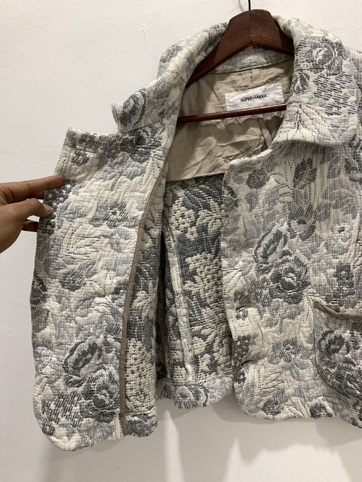 Other SUPER HAKKA Fullprint Floral Breast Versatile Blazer Jacket Size S / US 4 / IT 40 - 10 Thumbnail