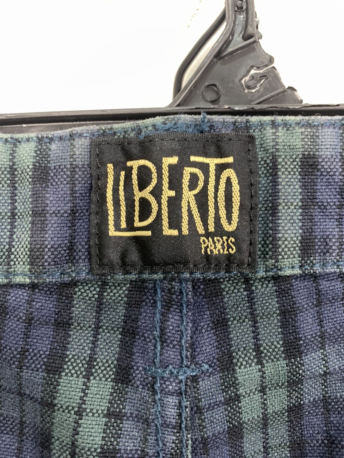 Liberty × Other × Seditionaries LIBERTO PARIS Tartan Baggy Punk Streetwear Denim Cargo Pant Size US 31 - 20 Thumbnail