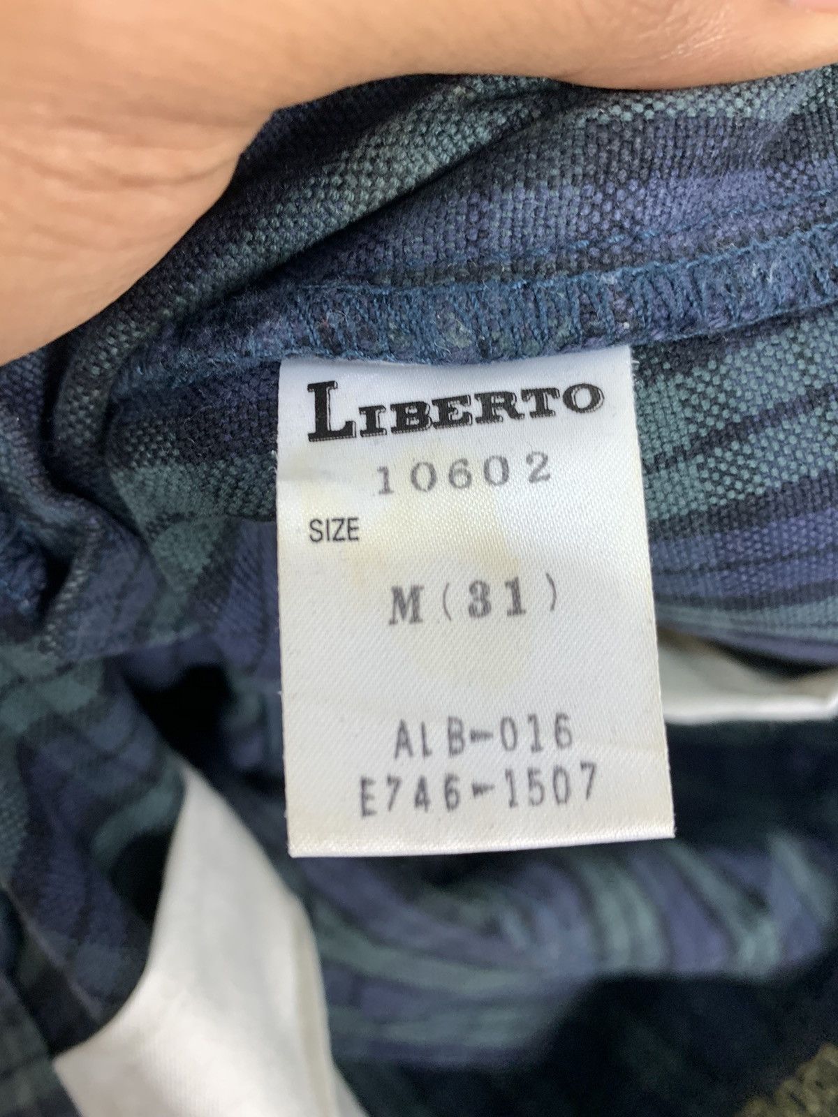 Liberty × Other × Seditionaries LIBERTO PARIS Tartan Baggy Punk Streetwear Denim Cargo Pant Size US 31 - 21 Thumbnail