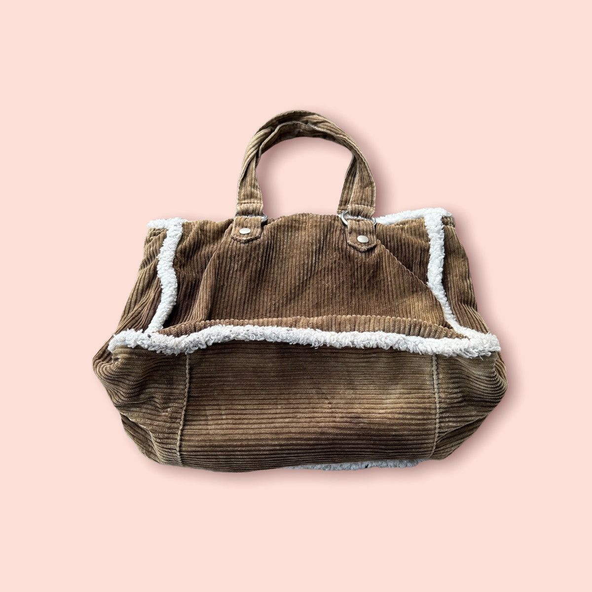 Quiksilver RARE VINTAGE ROXY CORDUROY SHOULDER TOTE BAG Size ONE SIZE - 6 Thumbnail