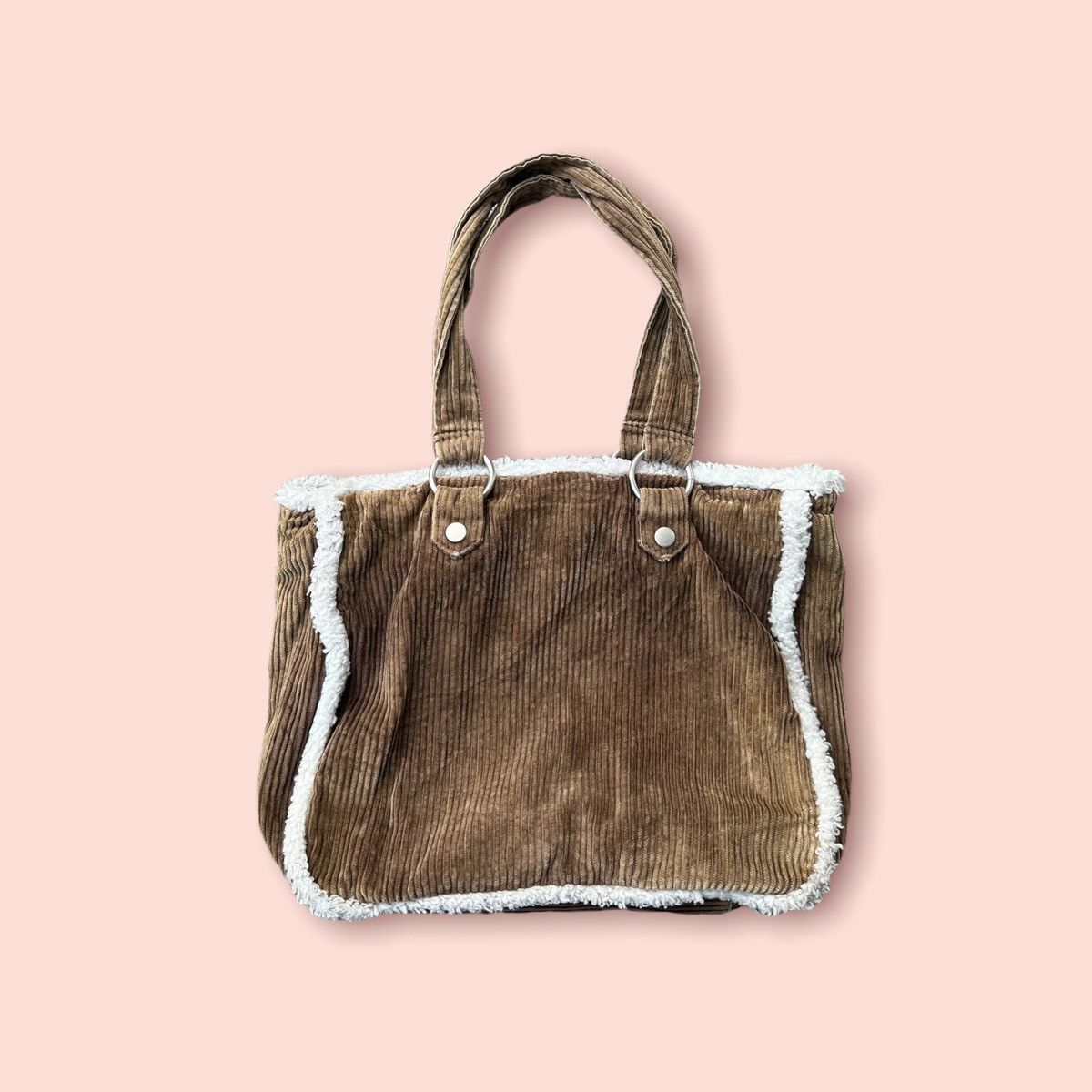 Quiksilver RARE VINTAGE ROXY CORDUROY SHOULDER TOTE BAG Size ONE SIZE - 2 Thumbnail