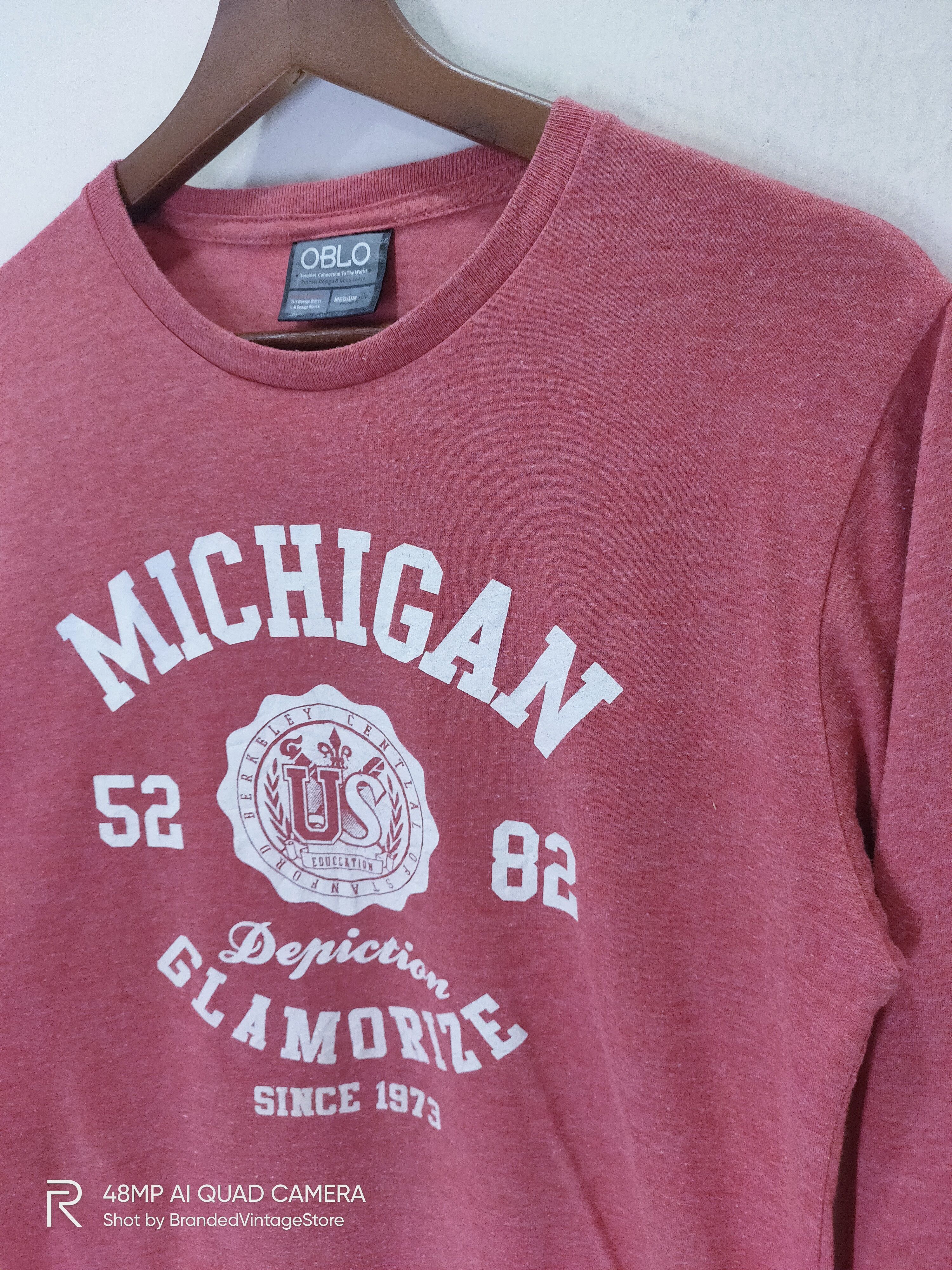 Stafford MICHIGAN Stanford Berkeley Glamorize Sweatshirt Varsity Tee Size US M / EU 48-50 / 2 - 4 Thumbnail