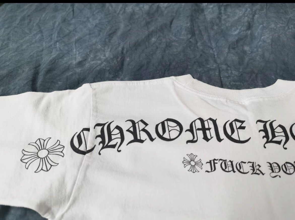 Chrome Hearts Chrome Hearts fuck your letter tee Size US S / EU 44-46 / 1 - 5 Thumbnail
