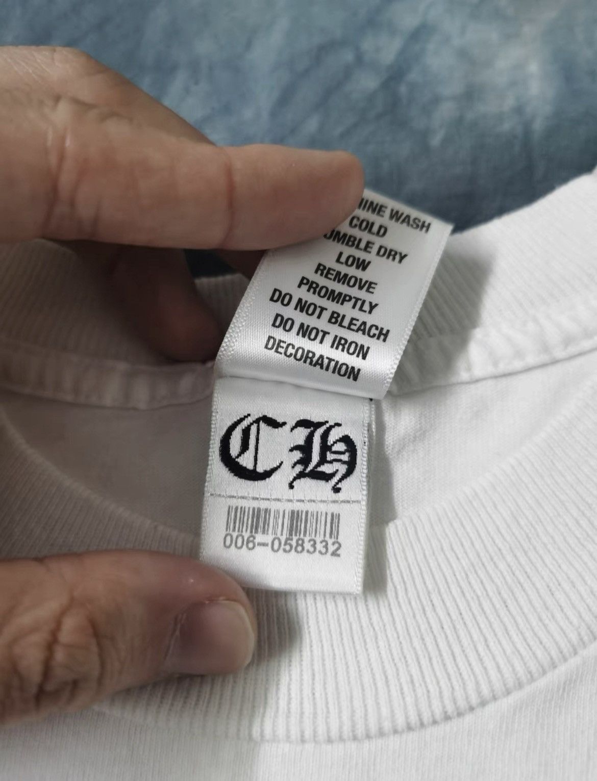 Chrome Hearts Chrome Hearts fuck your letter tee Size US S / EU 44-46 / 1 - 7 Thumbnail