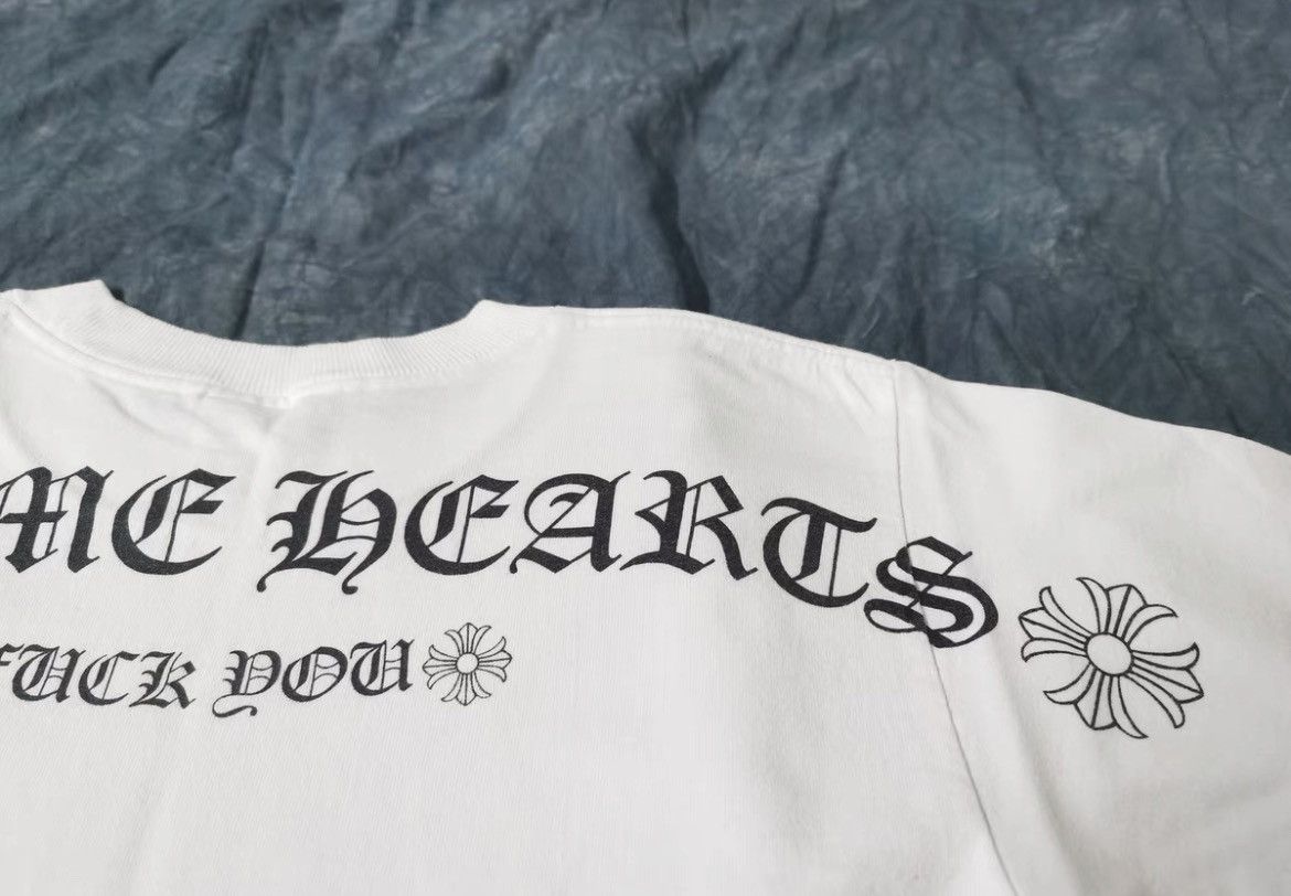 Chrome Hearts Chrome Hearts fuck your letter tee Size US S / EU 44-46 / 1 - 6 Thumbnail