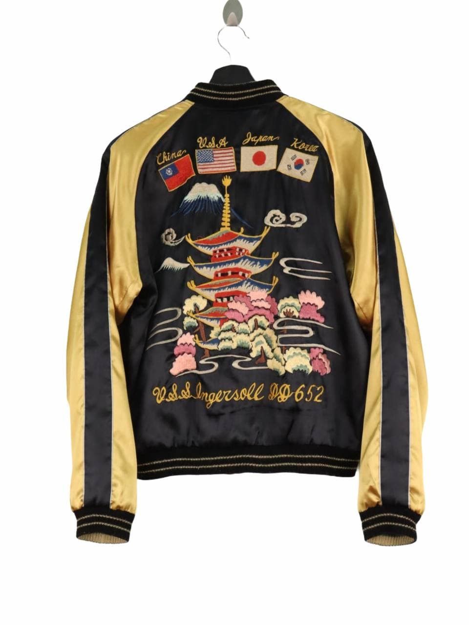 Tailor Toyo Vtg. Sukajan Reversible Tiger Snake Satin Embroidery F/S 08 Size US M / EU 48-50 / 2 - 5 Thumbnail