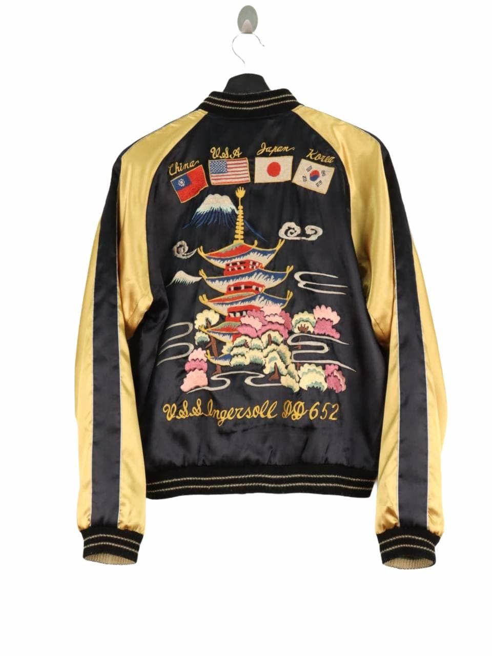 Tailor Toyo Vtg. Sukajan Reversible Tiger Snake Satin Embroidery F/S 08 Size US M / EU 48-50 / 2 - 2 Thumbnail