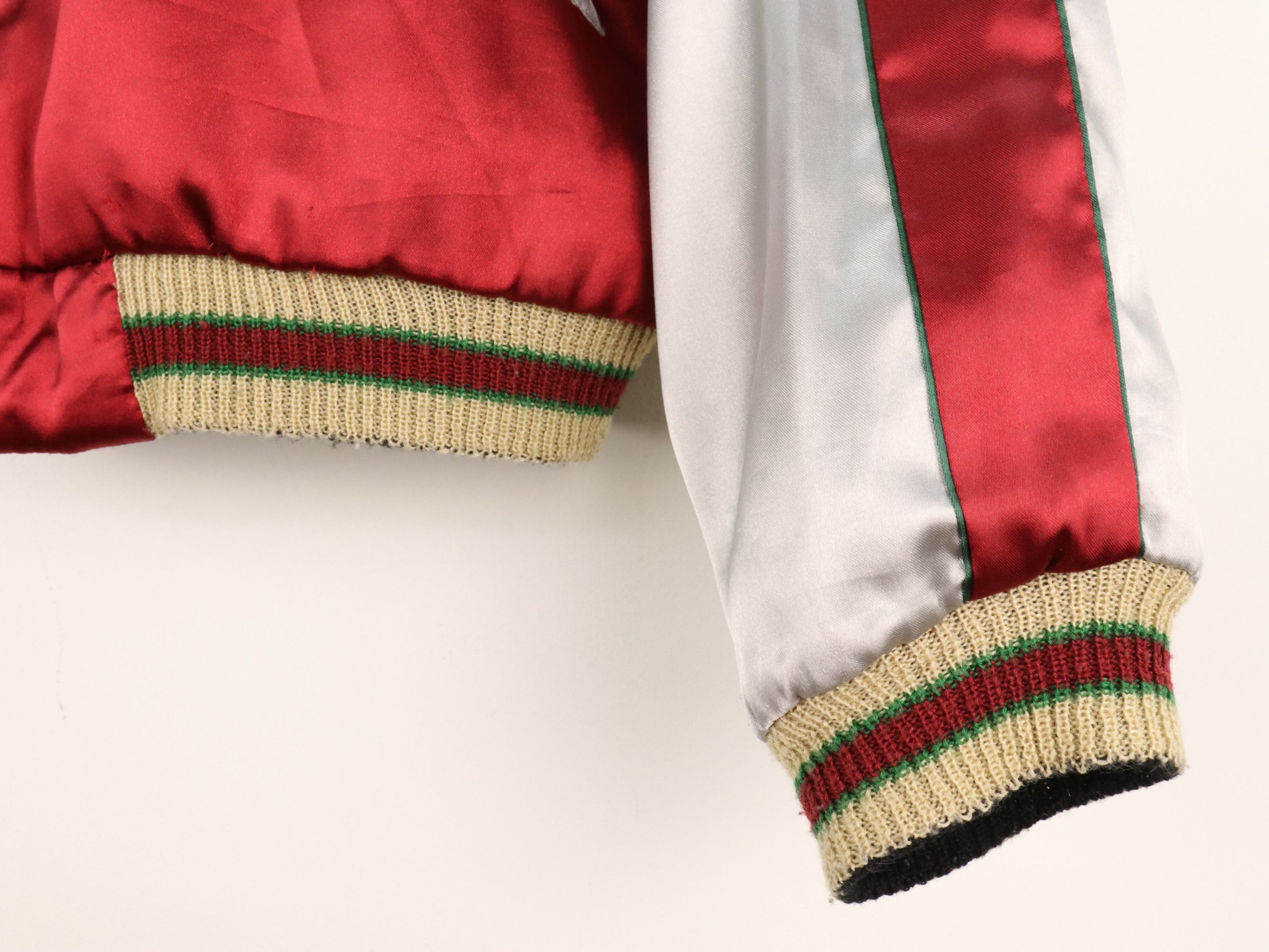 Tailor Toyo Vtg. Sukajan Reversible Tiger Snake Satin Embroidery F/S 08 Size US M / EU 48-50 / 2 - 22 Thumbnail
