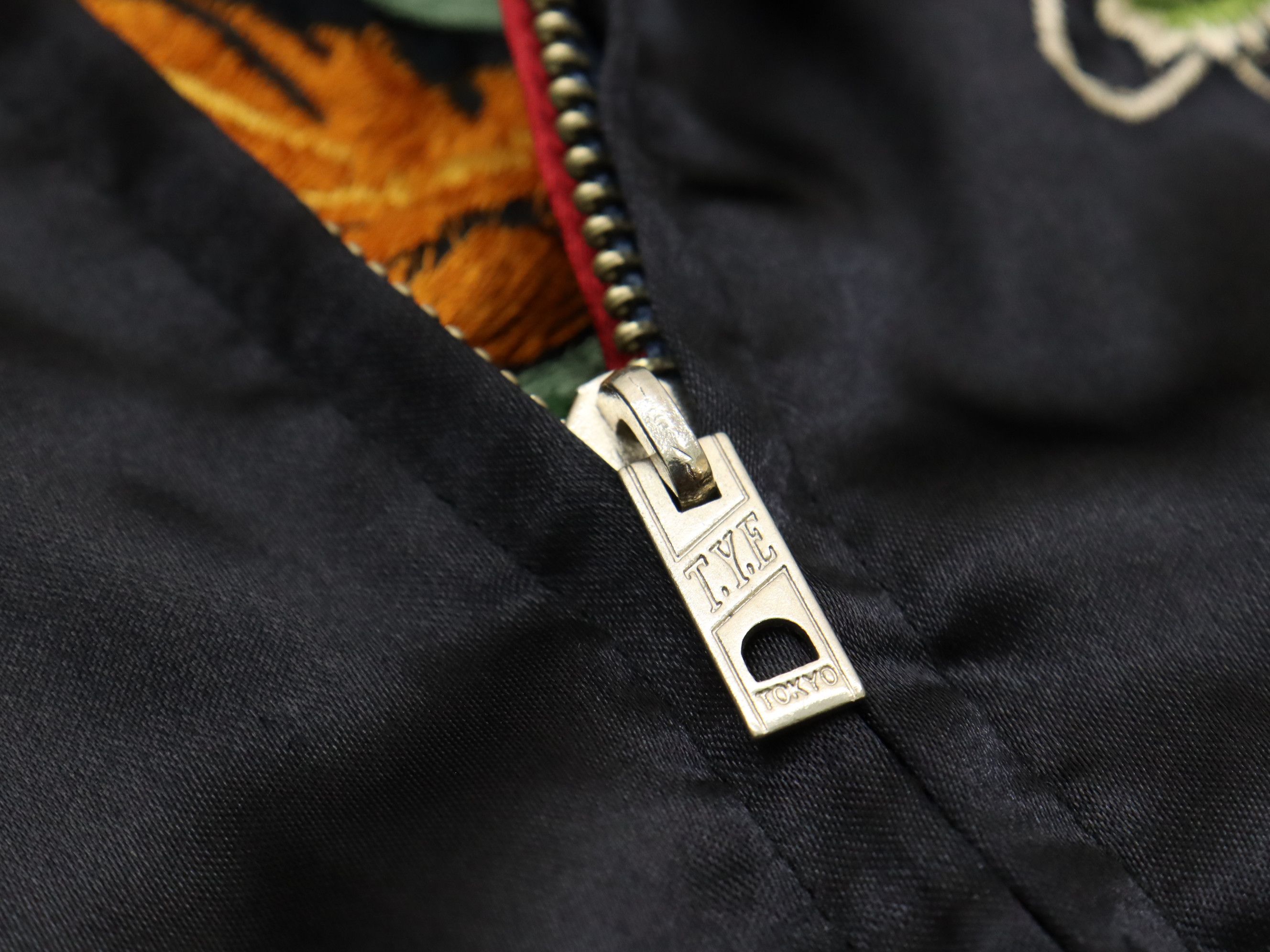 Tailor Toyo Vtg. Sukajan Reversible Tiger Snake Satin Embroidery F/S 08 Size US M / EU 48-50 / 2 - 13 Thumbnail