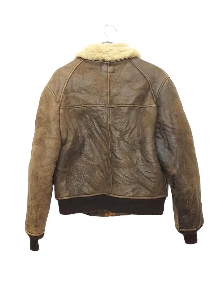Avirex Vtg. Avirex B-6 Sheepskin USAAF Flight Bomber Leather Jkt Size US M / EU 48-50 / 2 - 2 Thumbnail