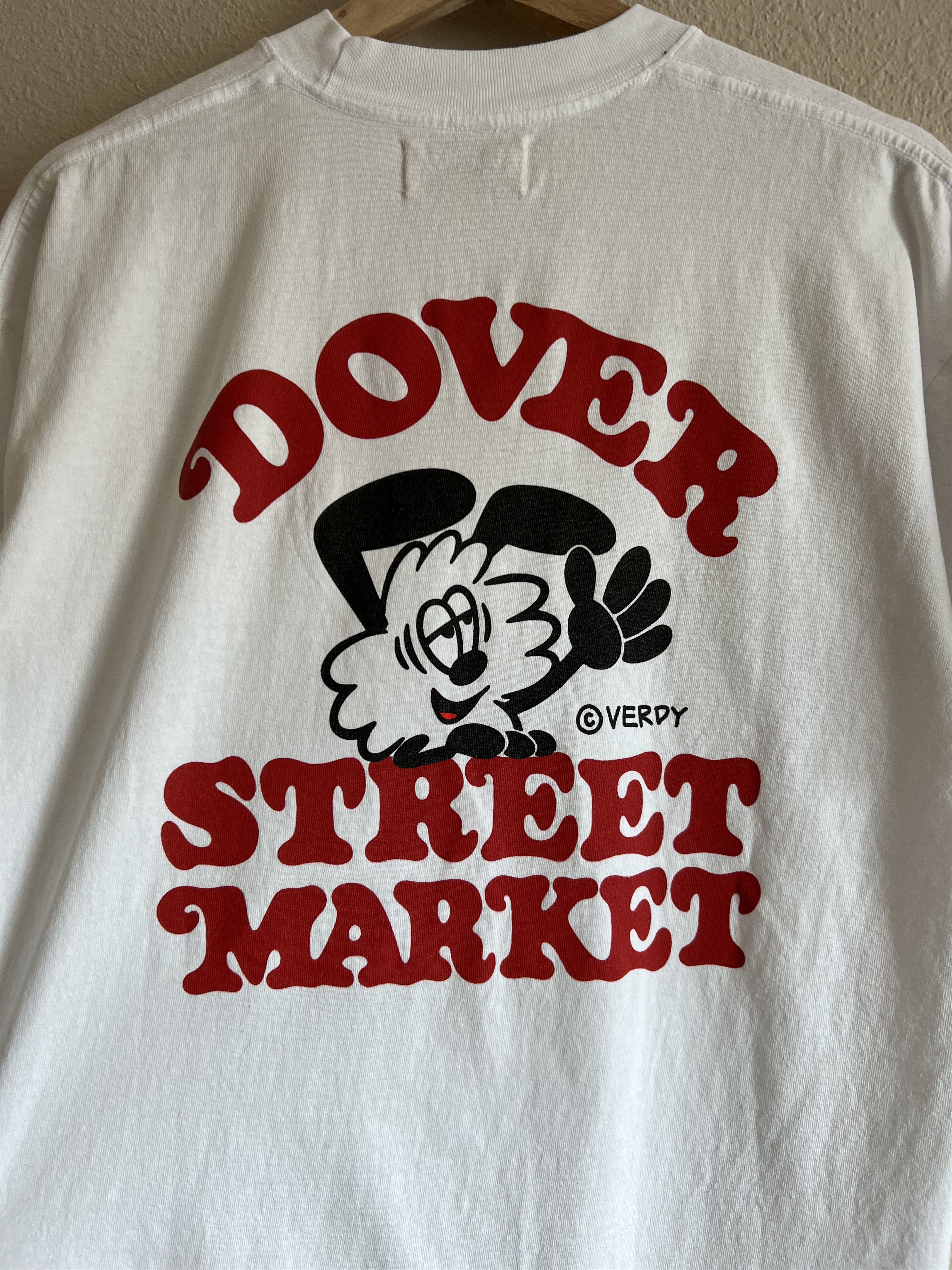 Dover Street Market × Girls Don't Cry Verdy Dover Street Market London Tee White Size US M / EU 48-50 / 2 - 2 Thumbnail