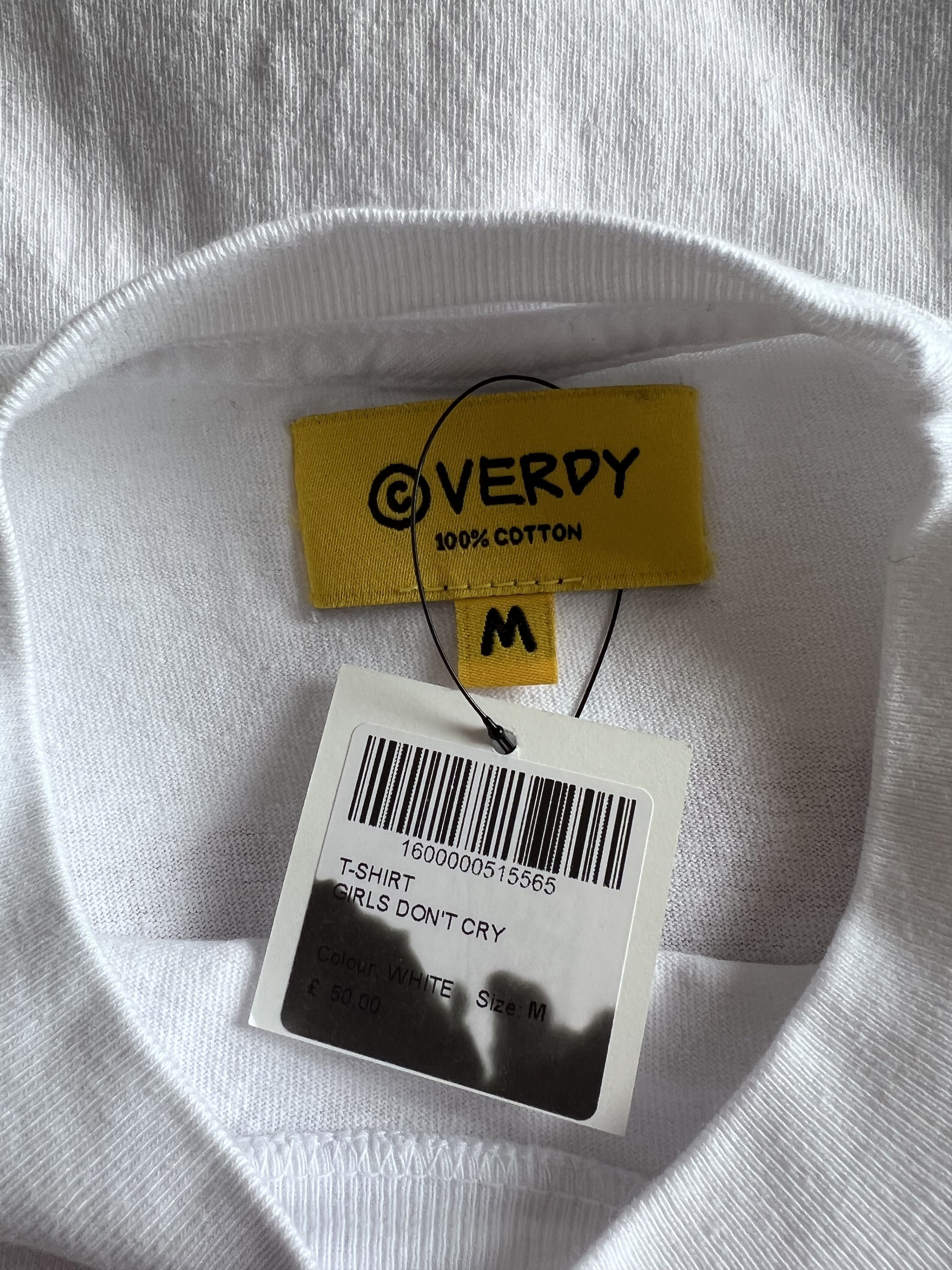 Dover Street Market × Girls Don't Cry Verdy Dover Street Market London Tee White Size US M / EU 48-50 / 2 - 5 Thumbnail