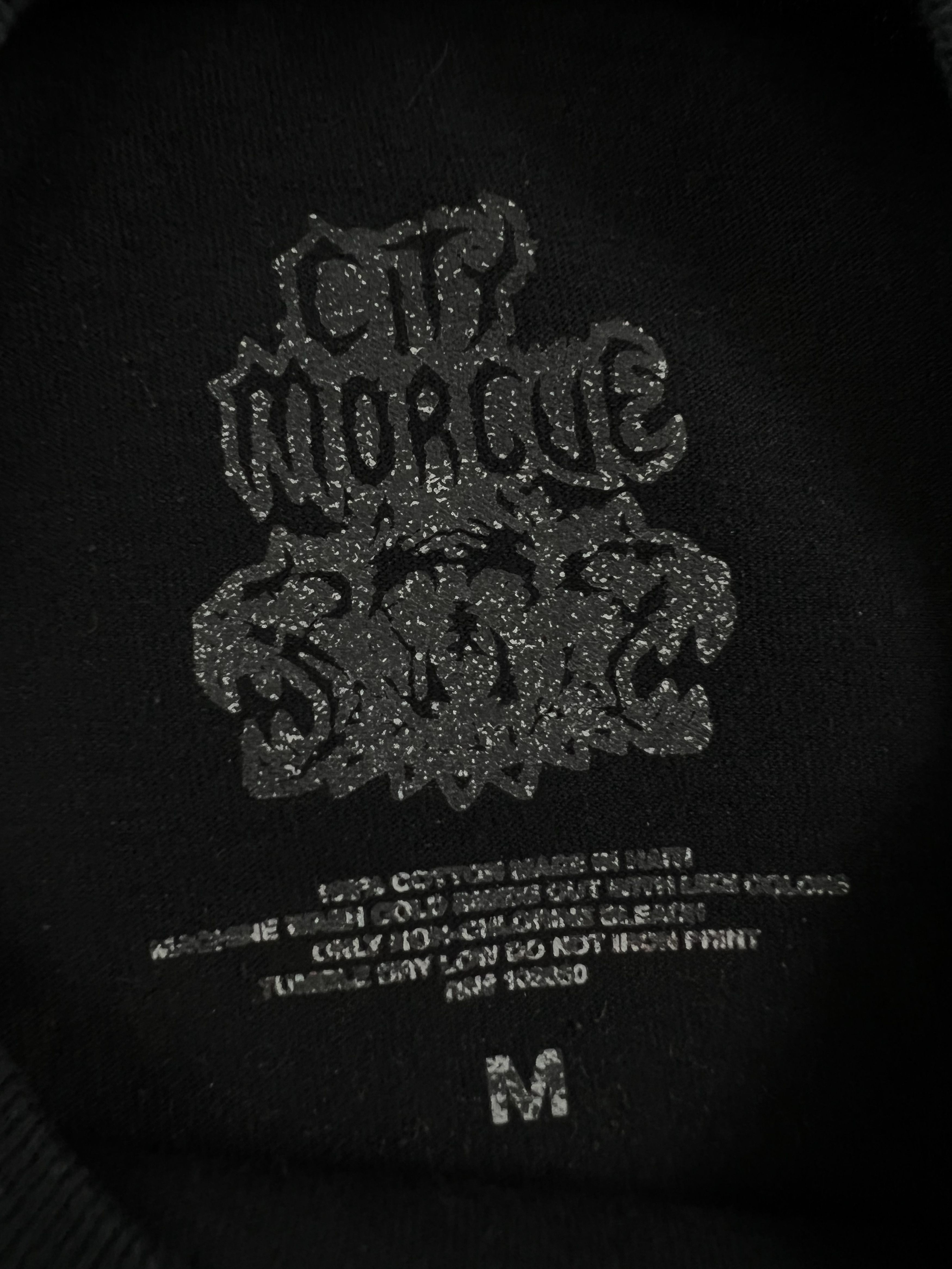 City Morgue Dobermann Dogs Tee Black Medium 🥣🧊❄️ FTP Fuck