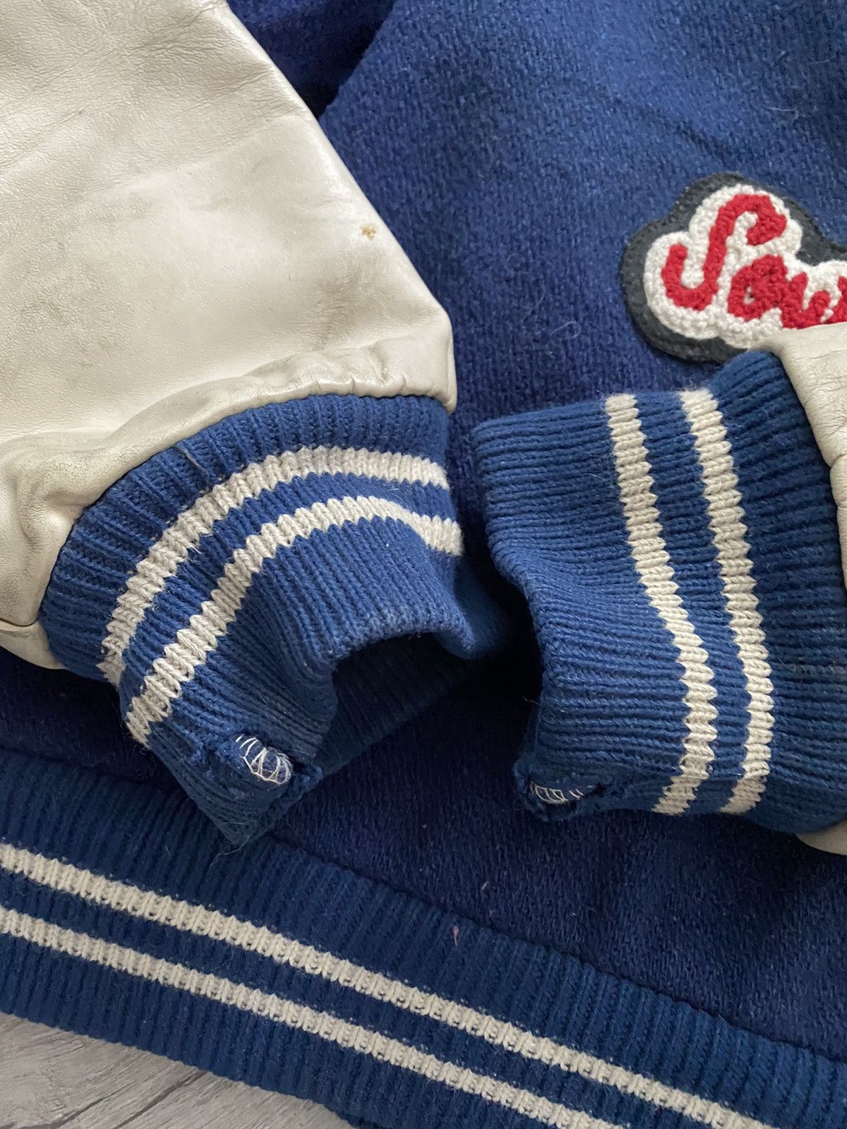 Vintage Vintage In & Out Burger Letterman Varsity Jacket made in USA Size US XL / EU 56 / 4 - 8 Thumbnail