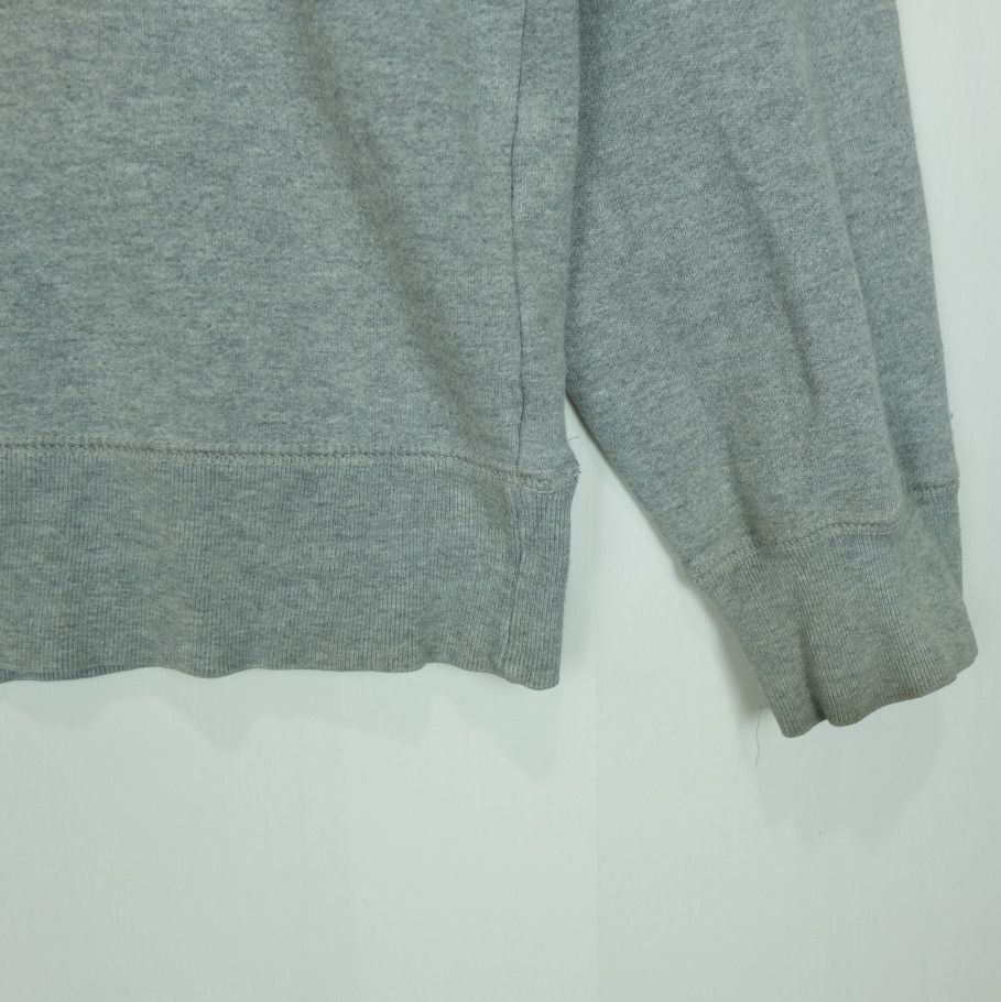 Japanese Brand Vintage 90's UNIQLO Grey Plain Sweatshirts Jumper Size M / US 6-8 / IT 42-44 - 4 Thumbnail
